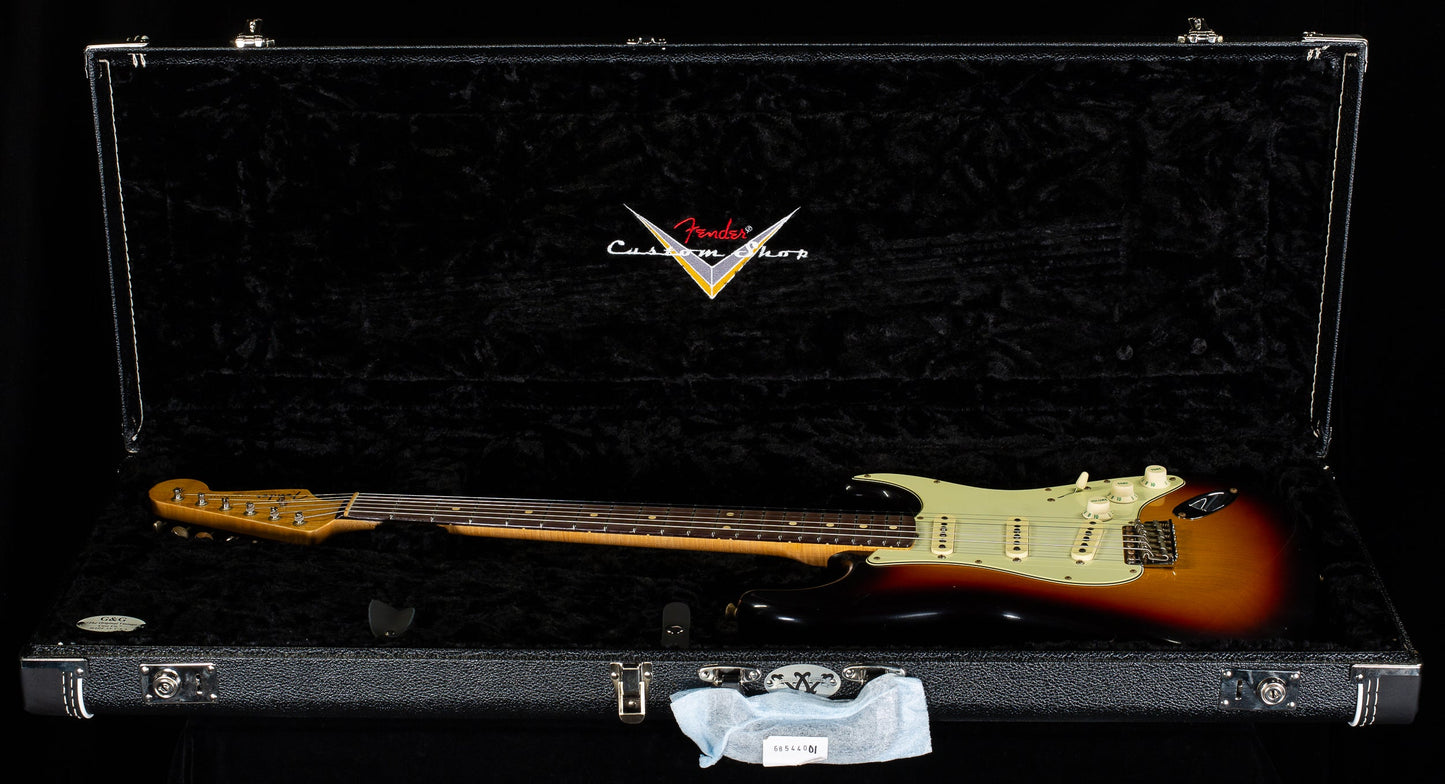 Fender Custom Shop Willcutt True '62 Stratocaster Journeyman Relic 3-Tone Sunburst '59 C (569)