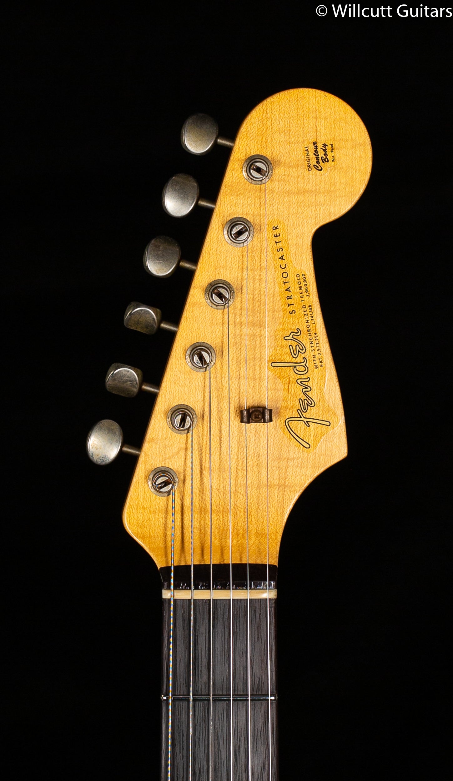 Fender Custom Shop Willcutt True '62 Stratocaster Journeyman Relic 3-Tone Sunburst 60s Oval C