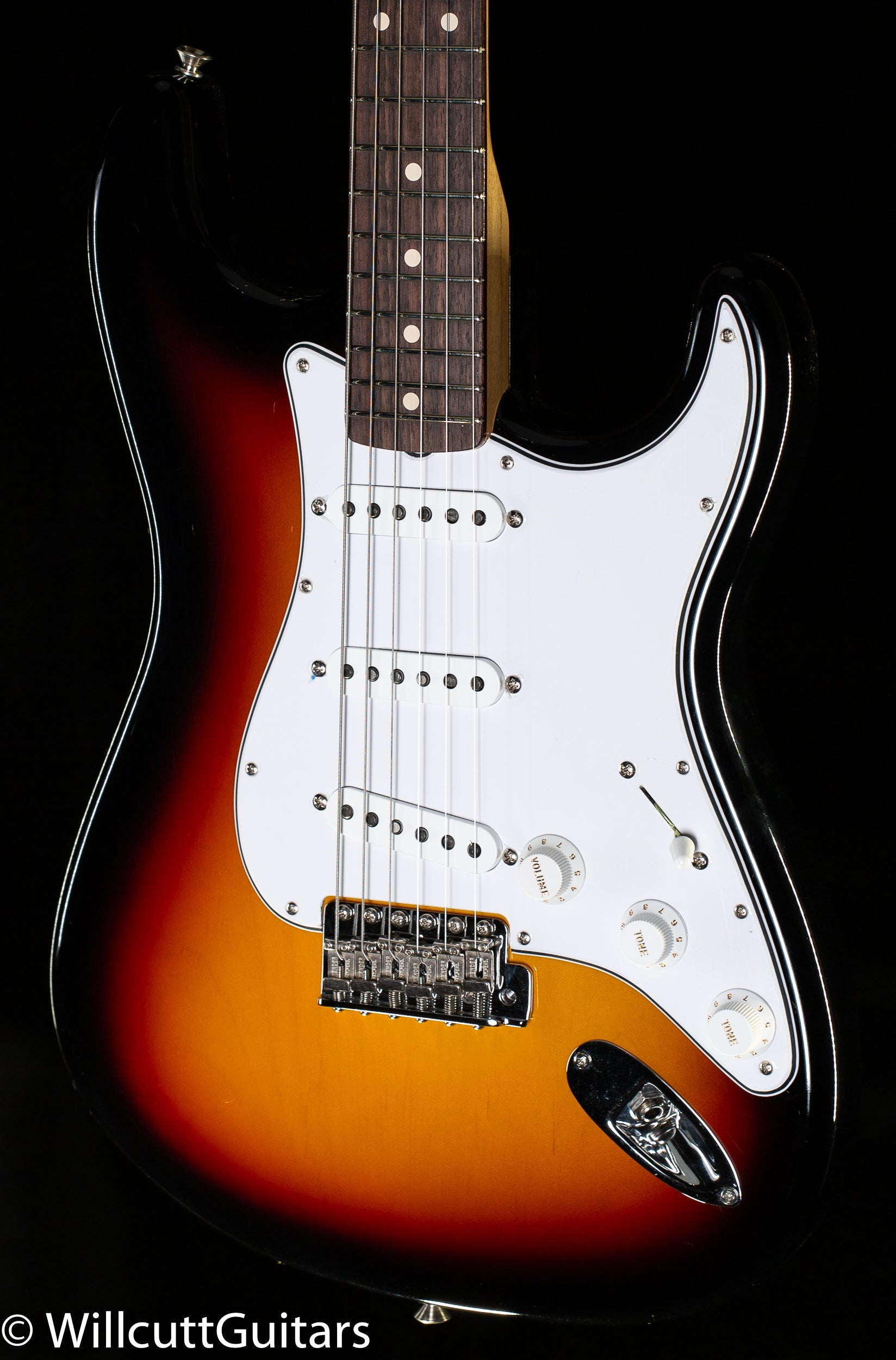 Fender Custom Shop 1960 Stratocaster Time Capsule 3-Tone Sunburst (590)