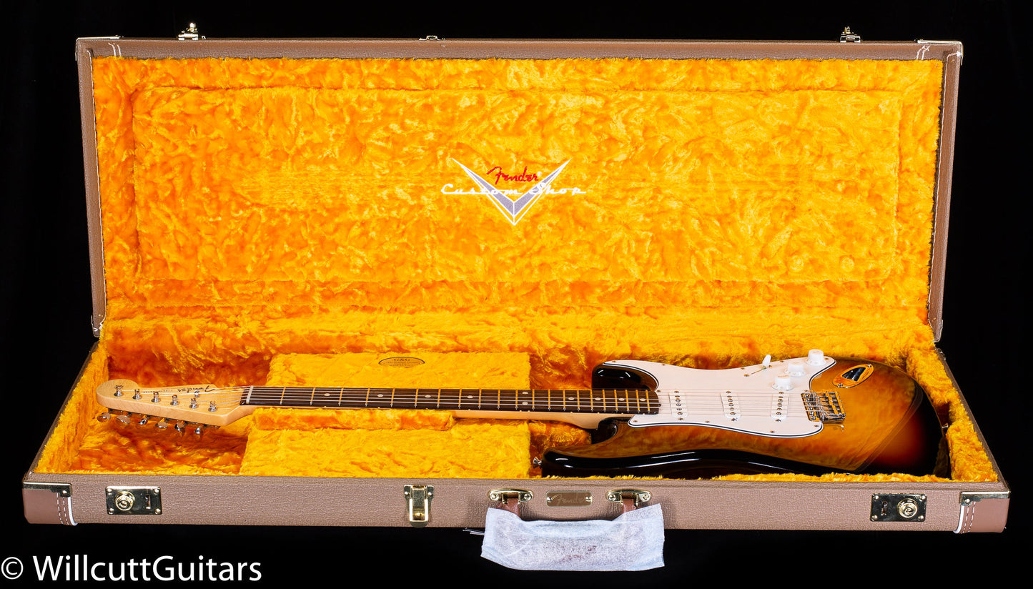 Fender Custom Shop 1960 Stratocaster Time Capsule 3-Tone Sunburst (590)