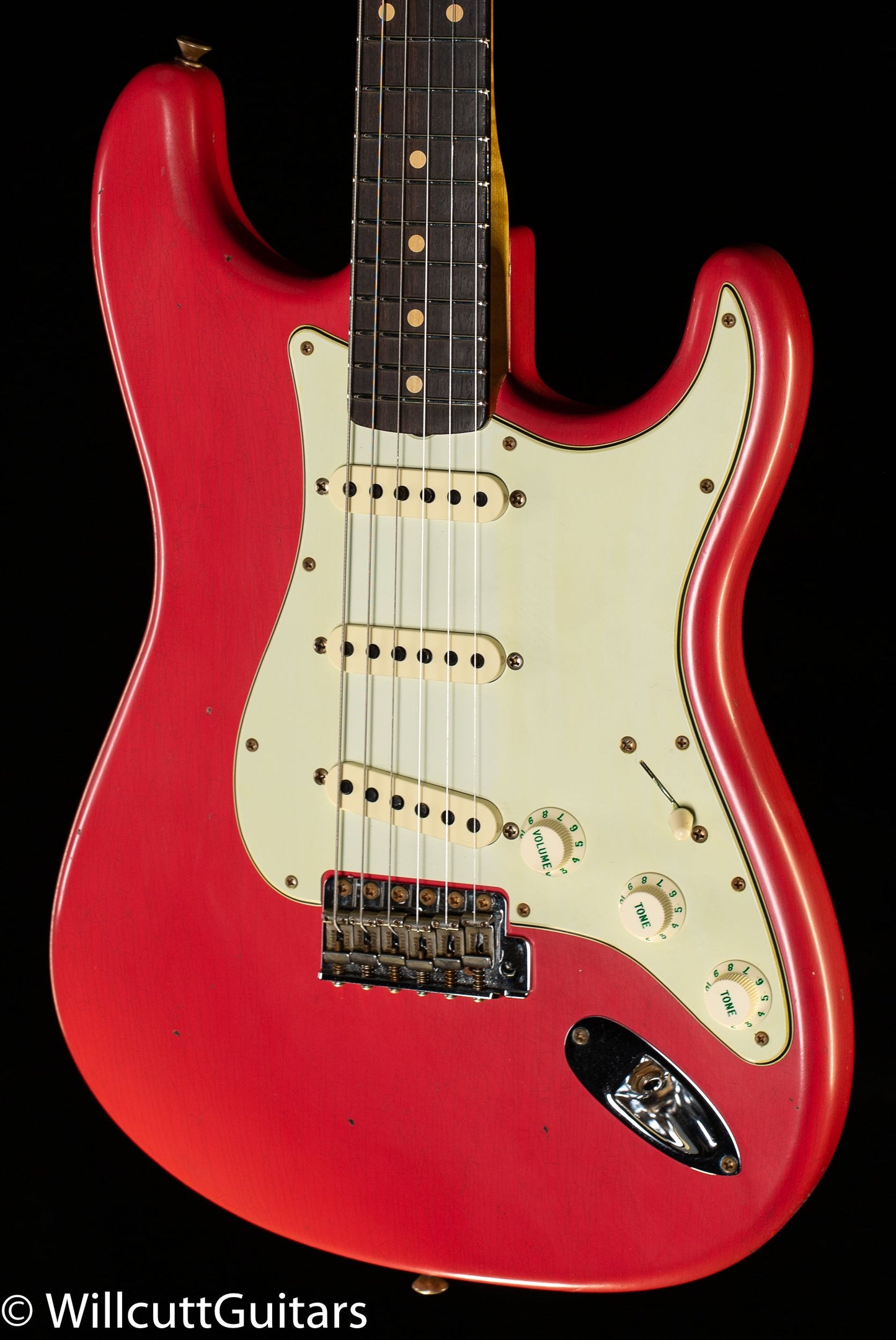 Fender Custom Shop Willcutt True '62 Stratocaster Journeyman Relic Fiesta Red '59 C