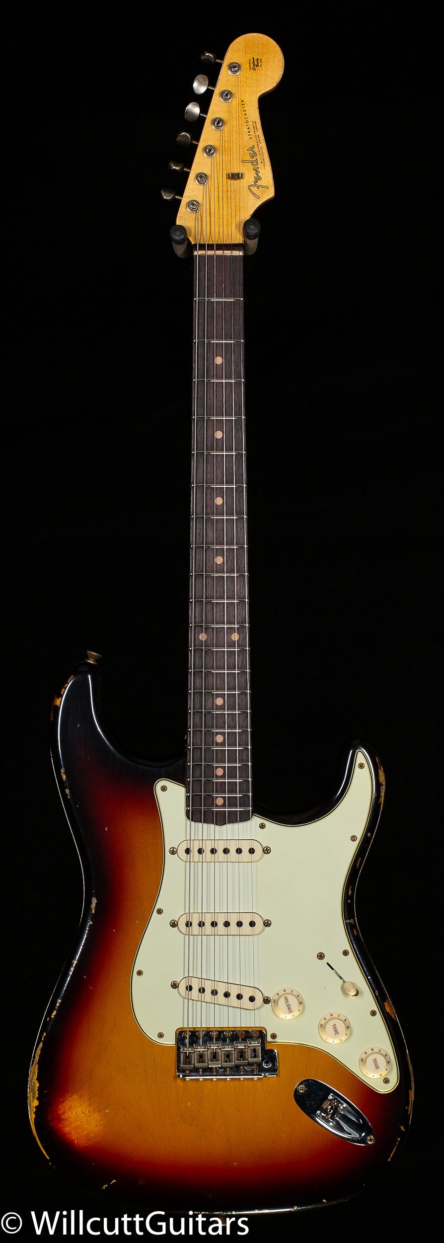 Fender Custom Shop "The 63" 1963 Stratocaster Relic 3-Color Sunburst LGC