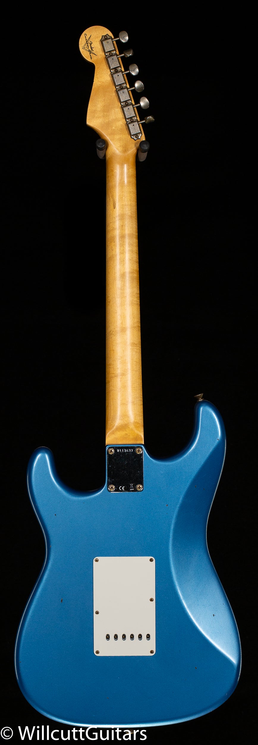 Fender Custom Shop Willcutt True '62 Stratocaster Journeyman Relic Lake Placid Blue '60 Oval C