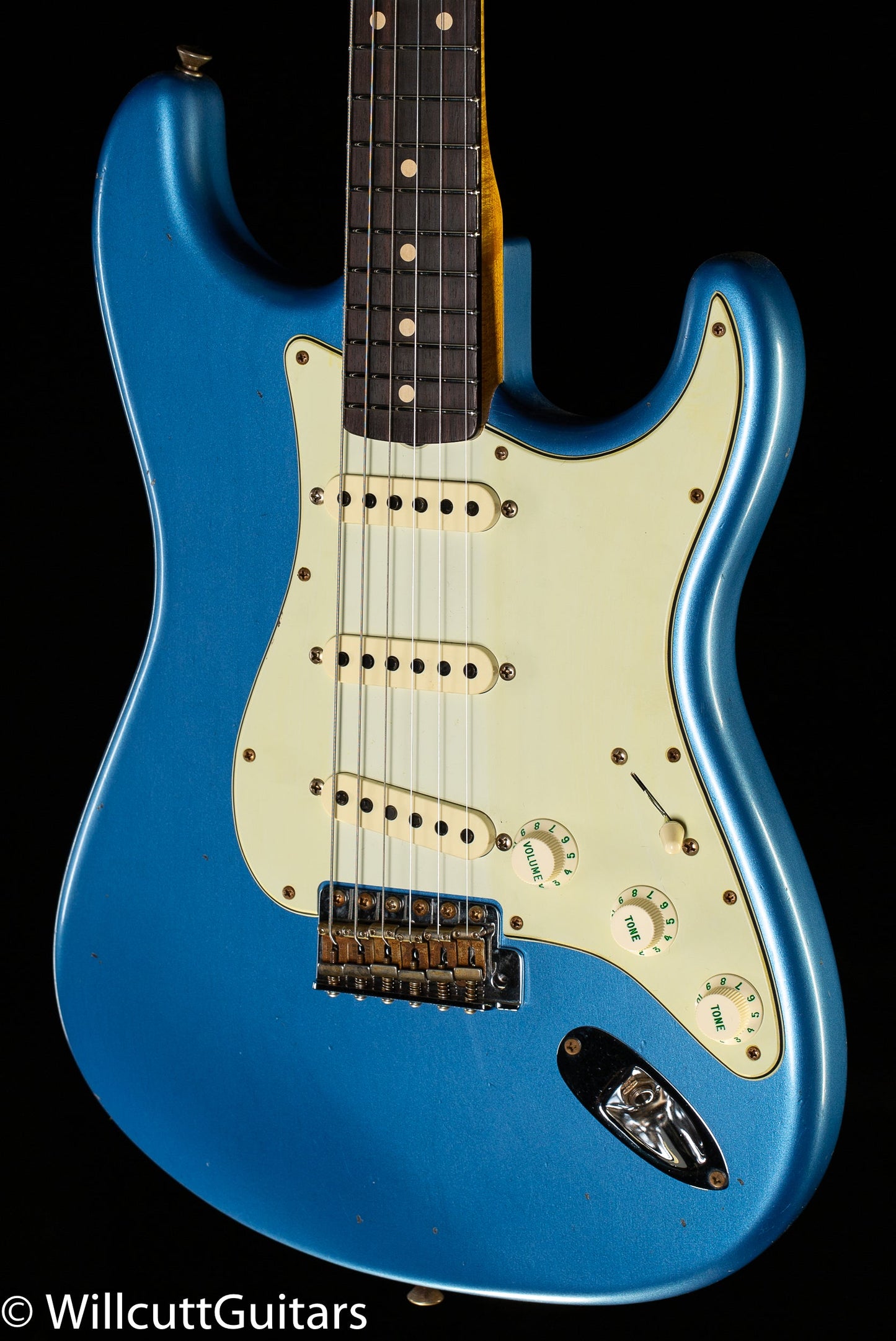 Fender Custom Shop Willcutt True '62 Stratocaster Journeyman Relic Lake Placid Blue '60 Oval C
