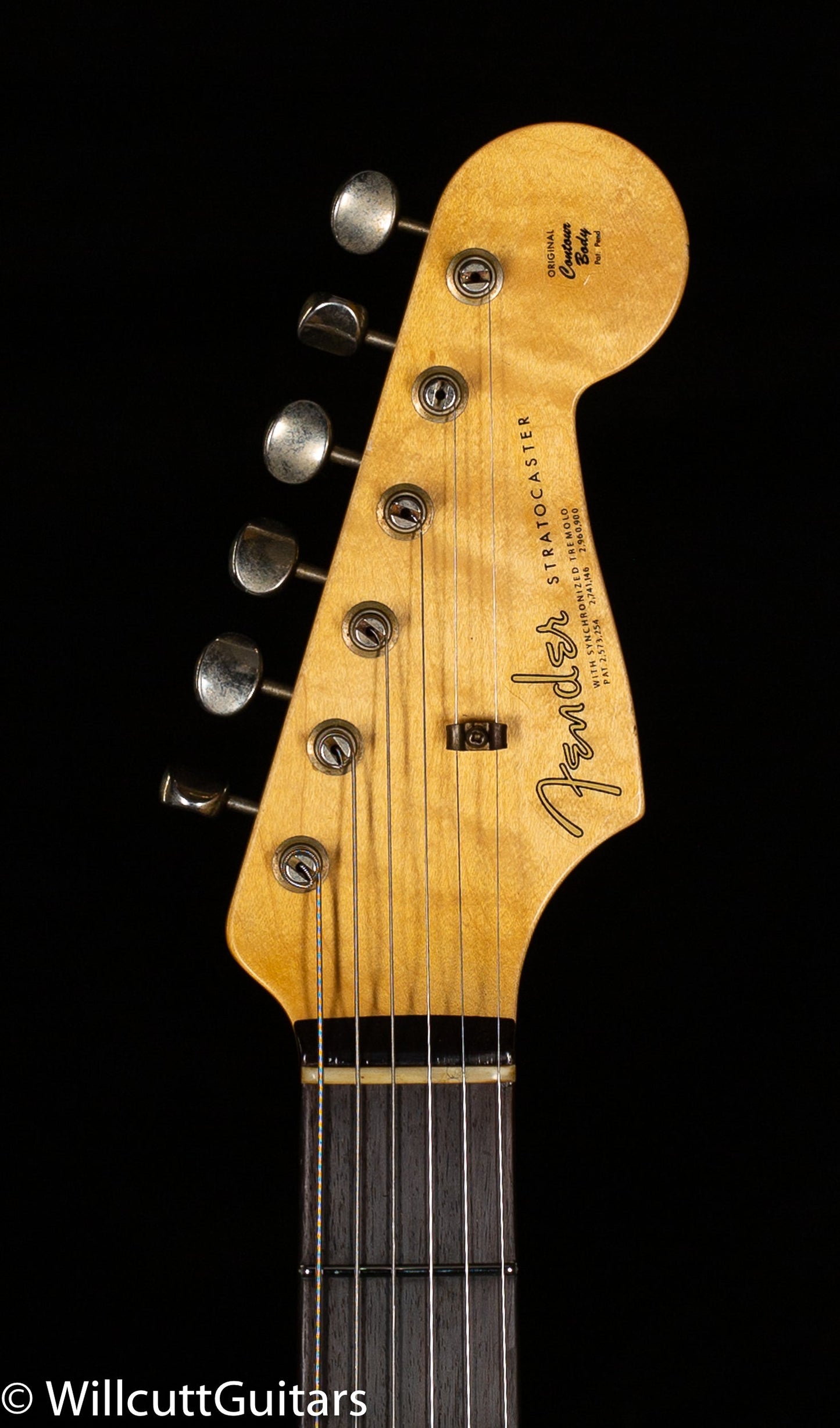 Fender Custom Shop Willcutt True '62 Stratocaster Journeyman Relic Lake Placid Blue '60 Oval C