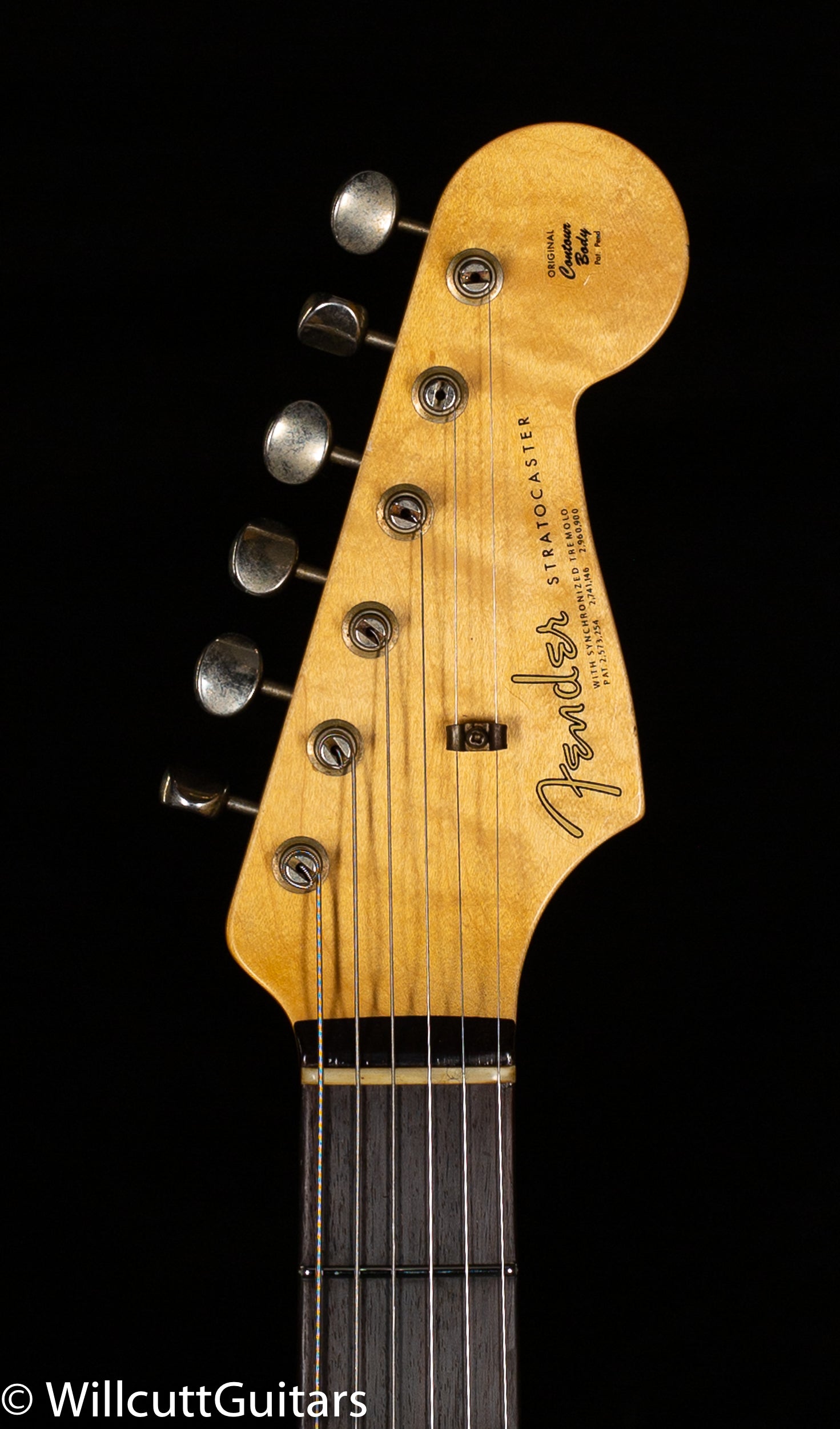 Fender Custom Shop Willcutt True '62 Stratocaster Journeyman Relic Lake Placid Blue '60 Oval C