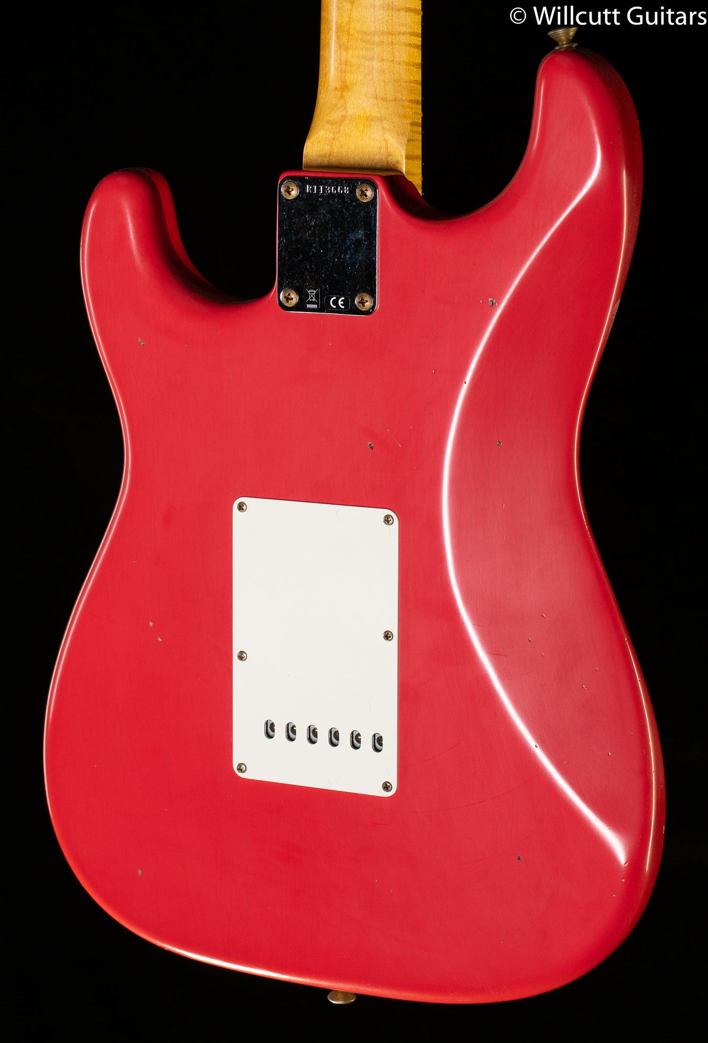 Fender Custom Shop Willcutt True '62 Stratocaster Journeyman Relic Fiesta Red 60s Oval C