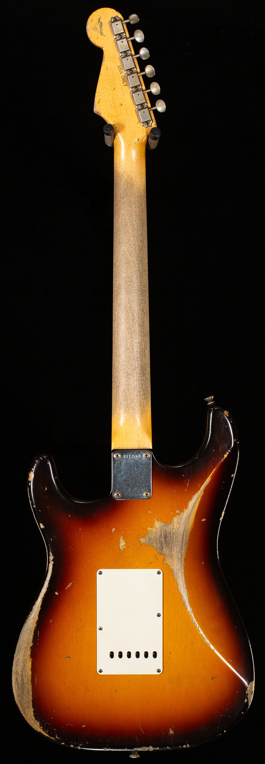 Fender Custom Shop Masterbuilt Ron Thorn 60's Stratocaster Heavy Relic Brazilian Faded Chocolate 3-Tone Sunburst