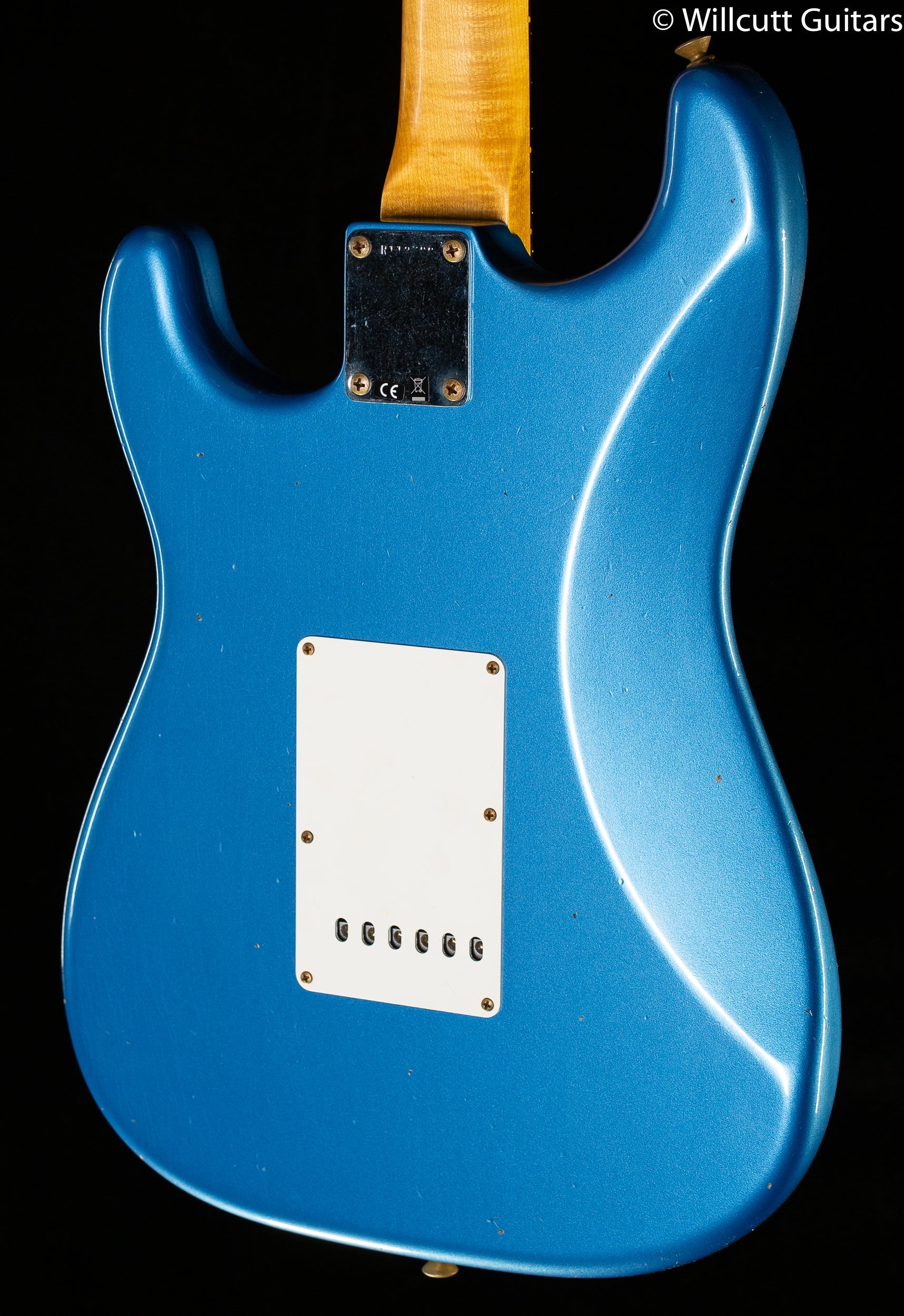 Fender Custom Shop Willcutt True '62 Stratocaster Journeyman Relic Lake Placid Blue 57 V