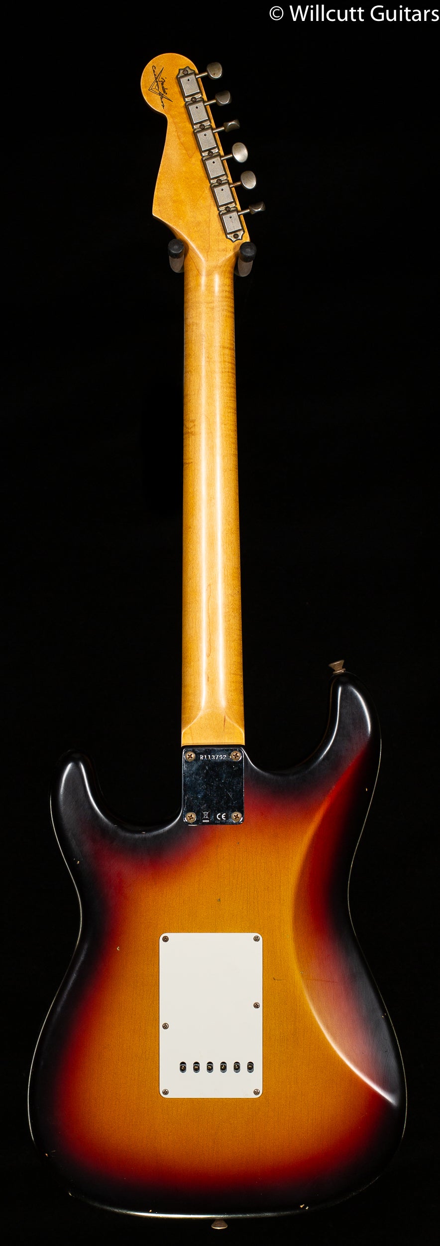 Fender Custom Shop Willcutt True '62 Stratocaster Journeyman Relic 3-Tone Sunburst Large C