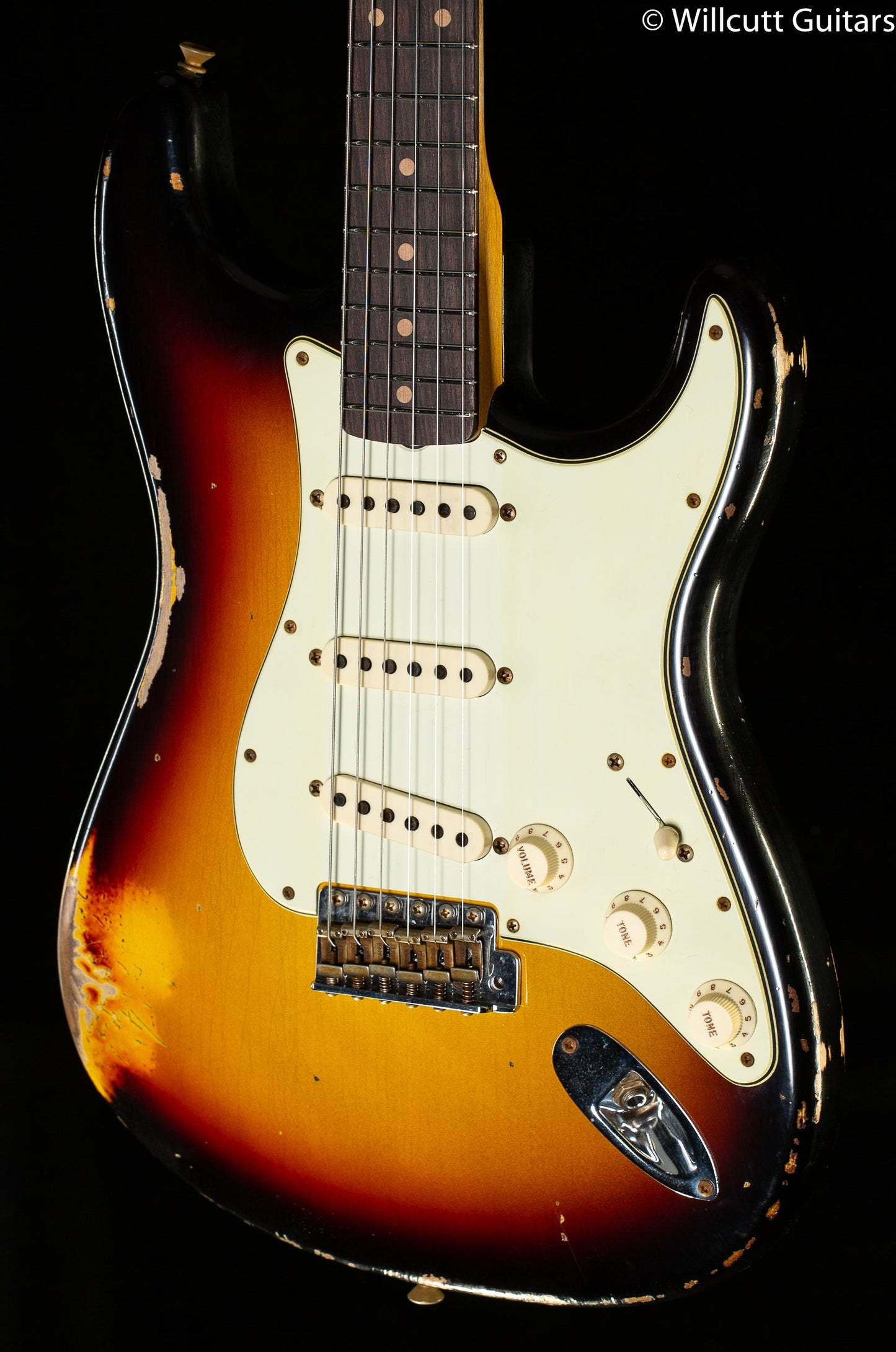Fender Custom Shop "The 63" 1963 Stratocaster Relic 3-Color Sunburst 60C