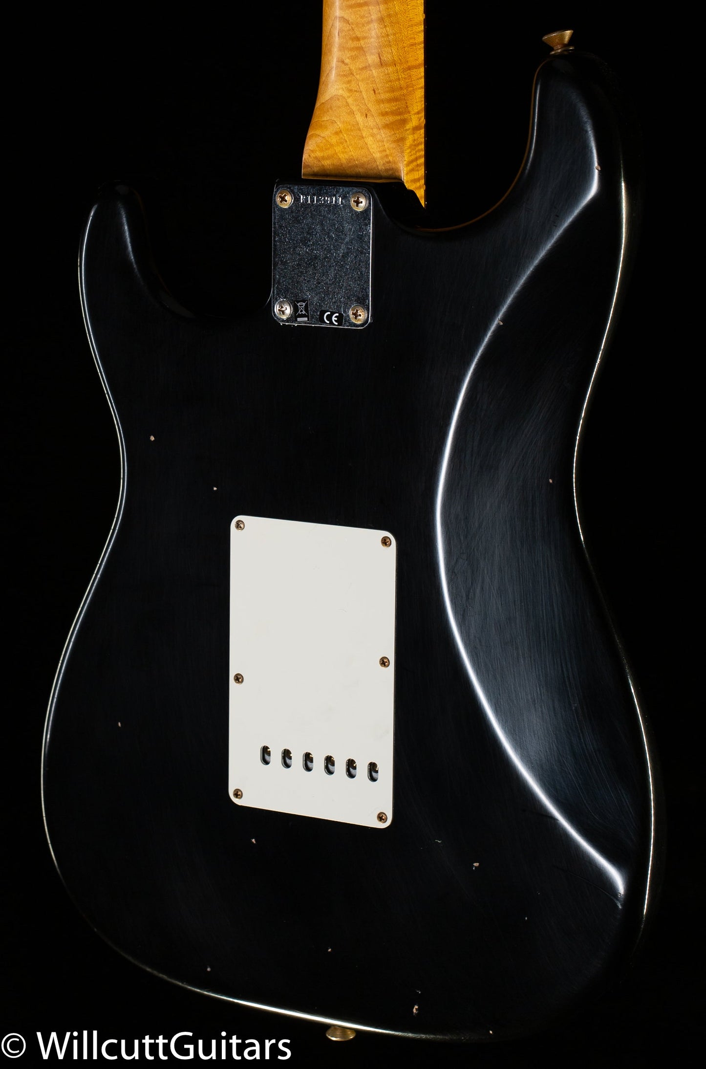 Fender Custom Shop Willcutt True '62 Stratocaster Journeyman Relic Black 60s Oval C