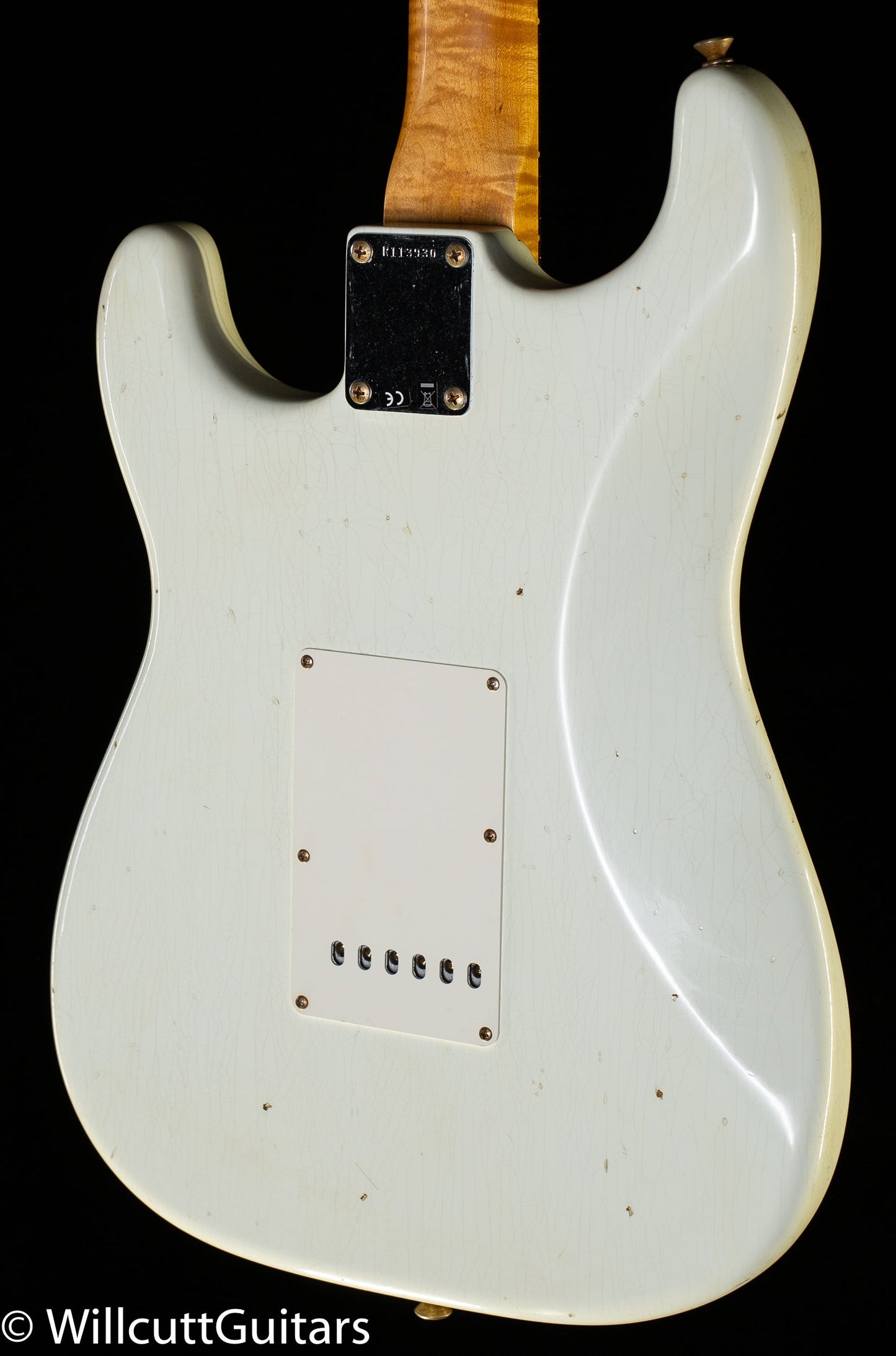 Fender Custom Shop Willcutt True '62 Stratocaster Journeyman Relic Olympic White 60s Oval C