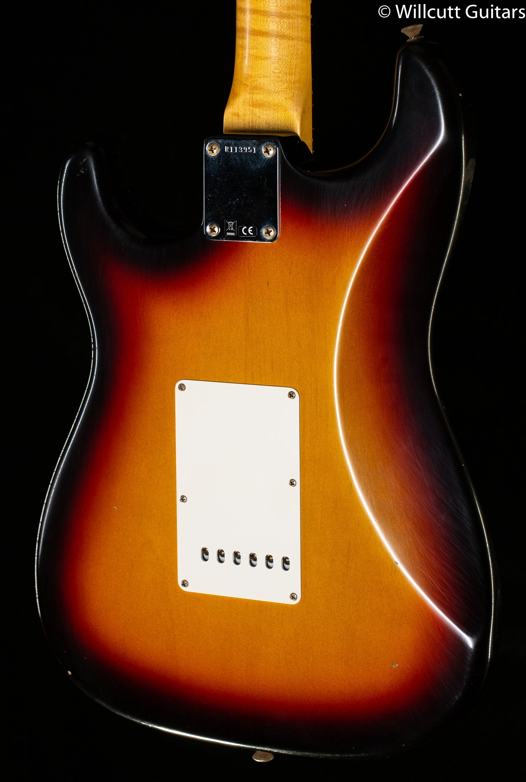 Fender Custom Shop Willcutt True '62 Stratocaster Journeyman Relic 3-Tone Sunburst Josephina Handwound 57 Soft V