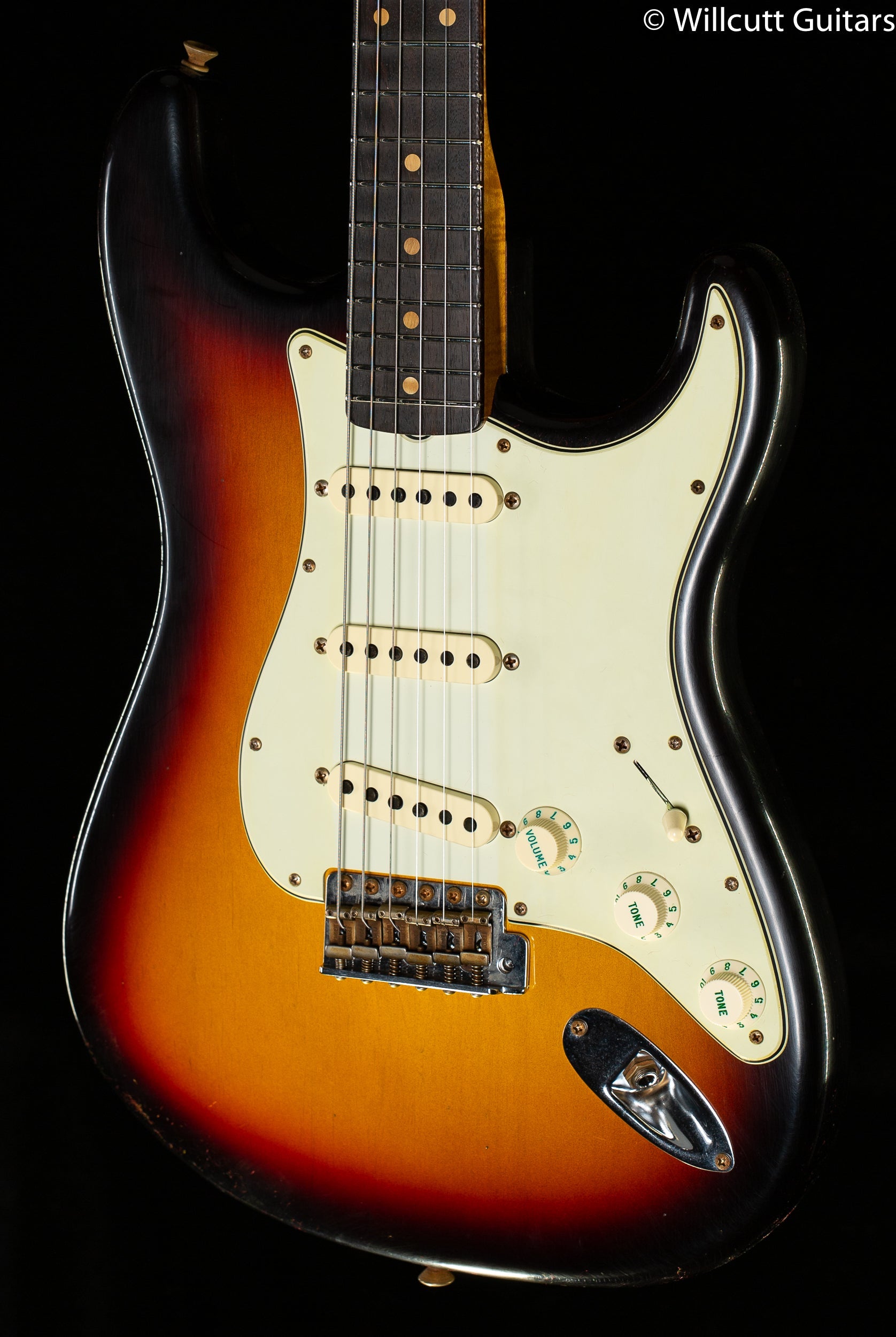 Fender Custom Shop Willcutt True '62 Stratocaster Journeyman Relic 3-Color Sunburst 60 C