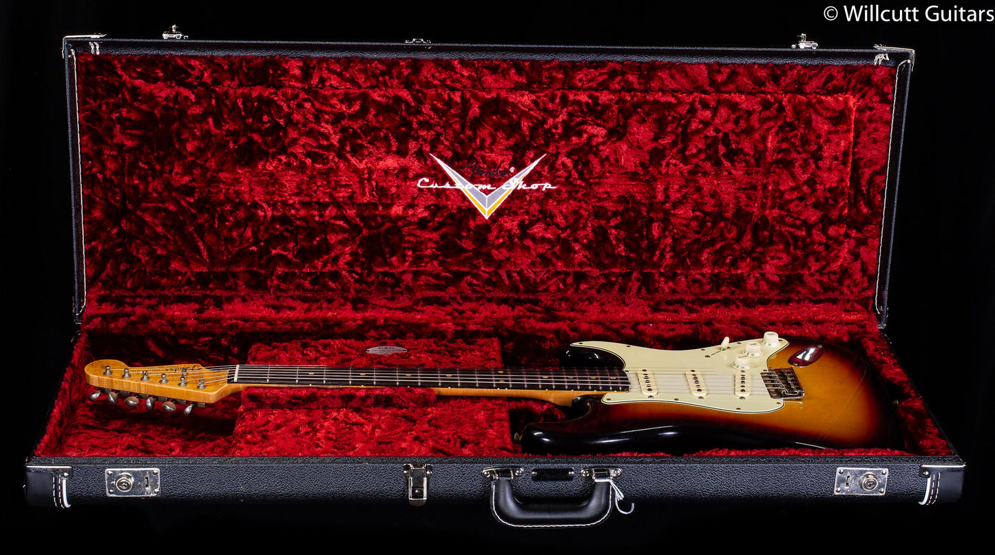 Fender Custom Shop Willcutt True '62 Stratocaster Journeyman Relic 3-Color Sunburst 60 C