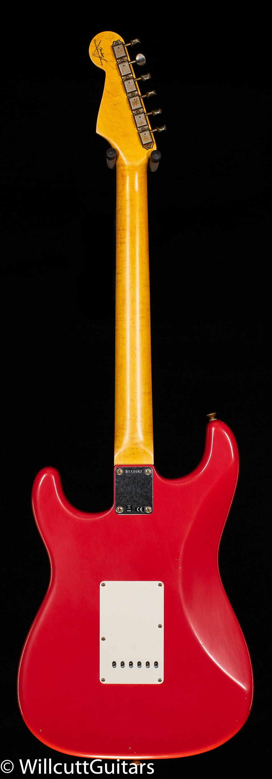 Fender Custom Shop Willcutt True '62 Stratocaster Journeyman Relic Fiesta Red 60s Oval C