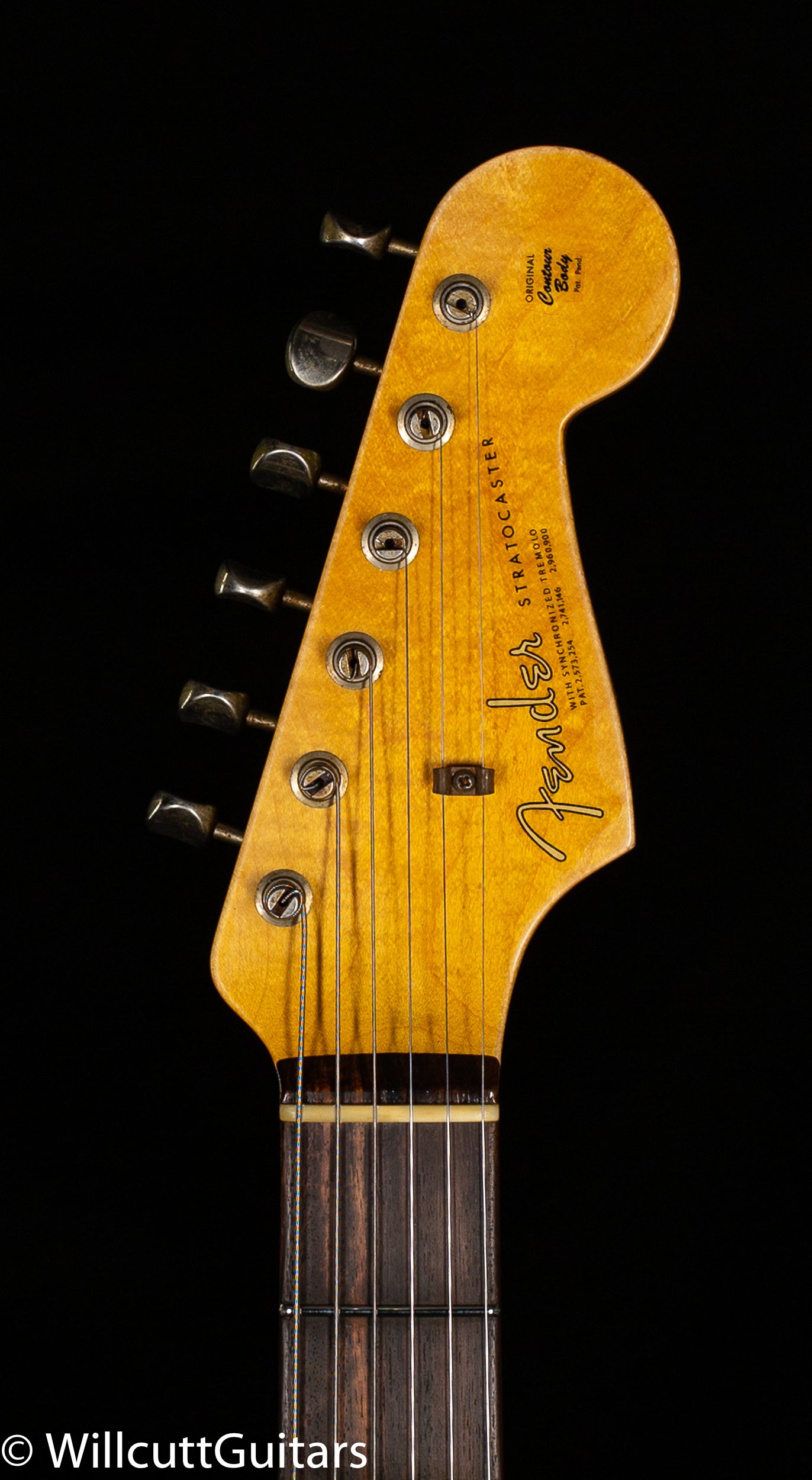 Fender Custom Shop Willcutt True '62 Stratocaster Journeyman Relic Fiesta Red 60s Oval C