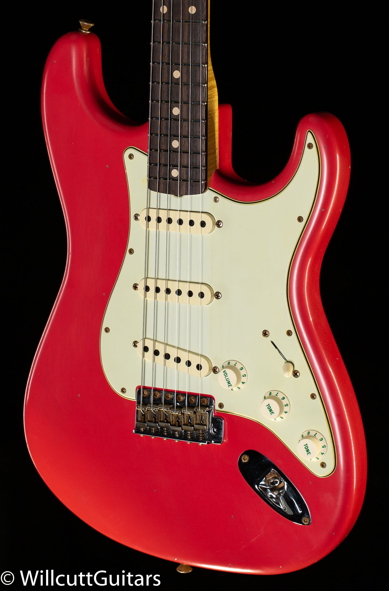 Fender Custom Shop Willcutt True '62 Stratocaster Journeyman Relic Fiesta Red Large C