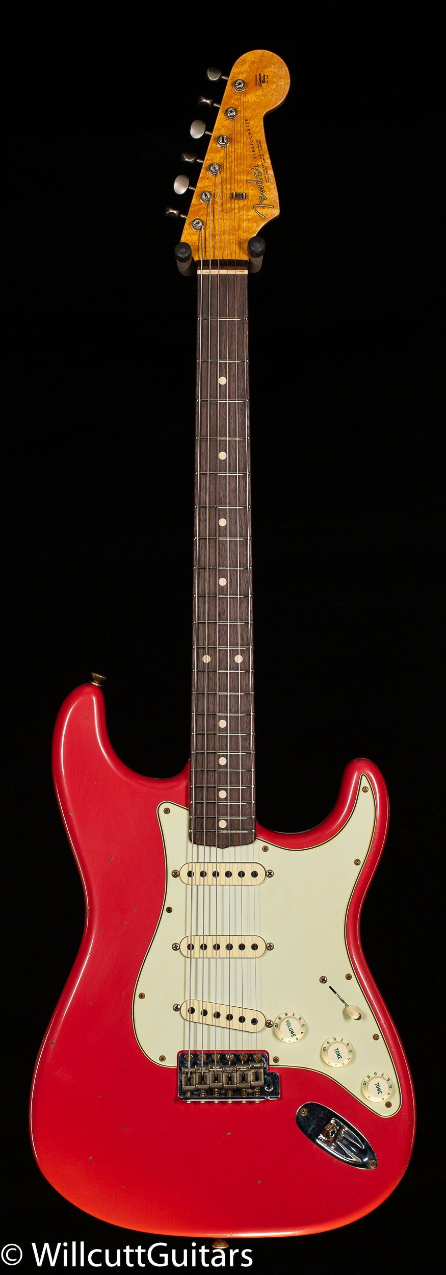Fender Custom Shop Willcutt True '62 Stratocaster Journeyman Relic Fiesta Red '57 V