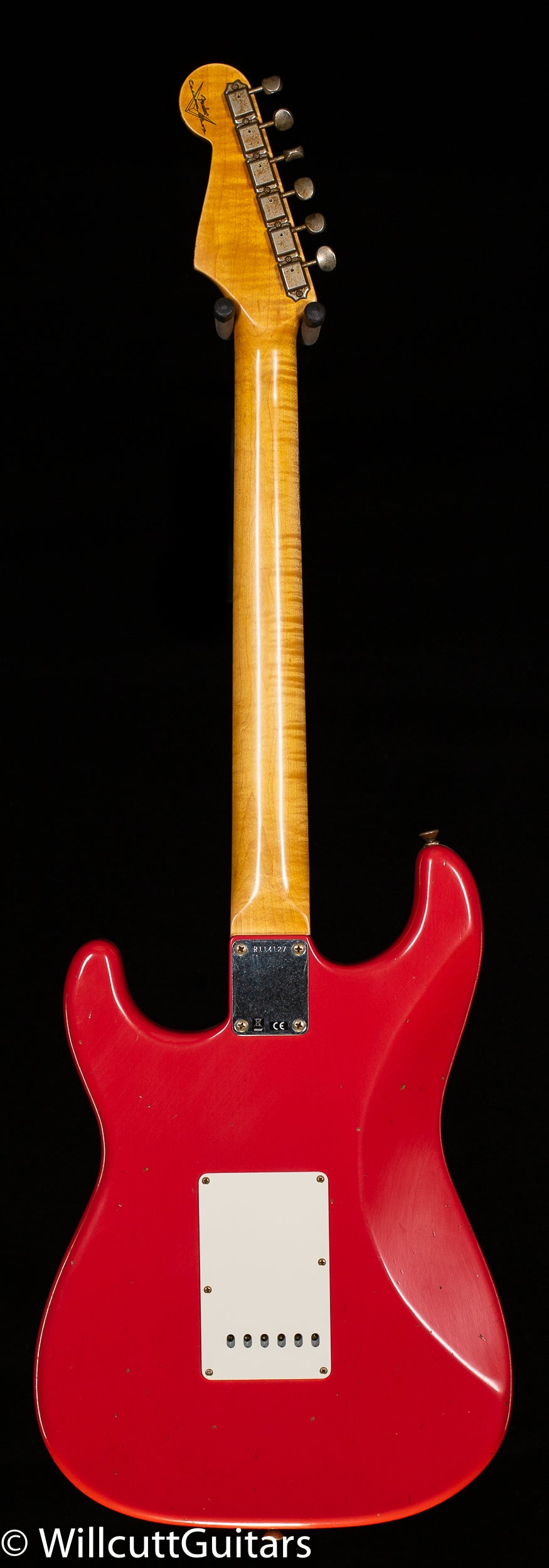 Fender Custom Shop Willcutt True '62 Stratocaster Journeyman Relic Fiesta Red 60s Oval C