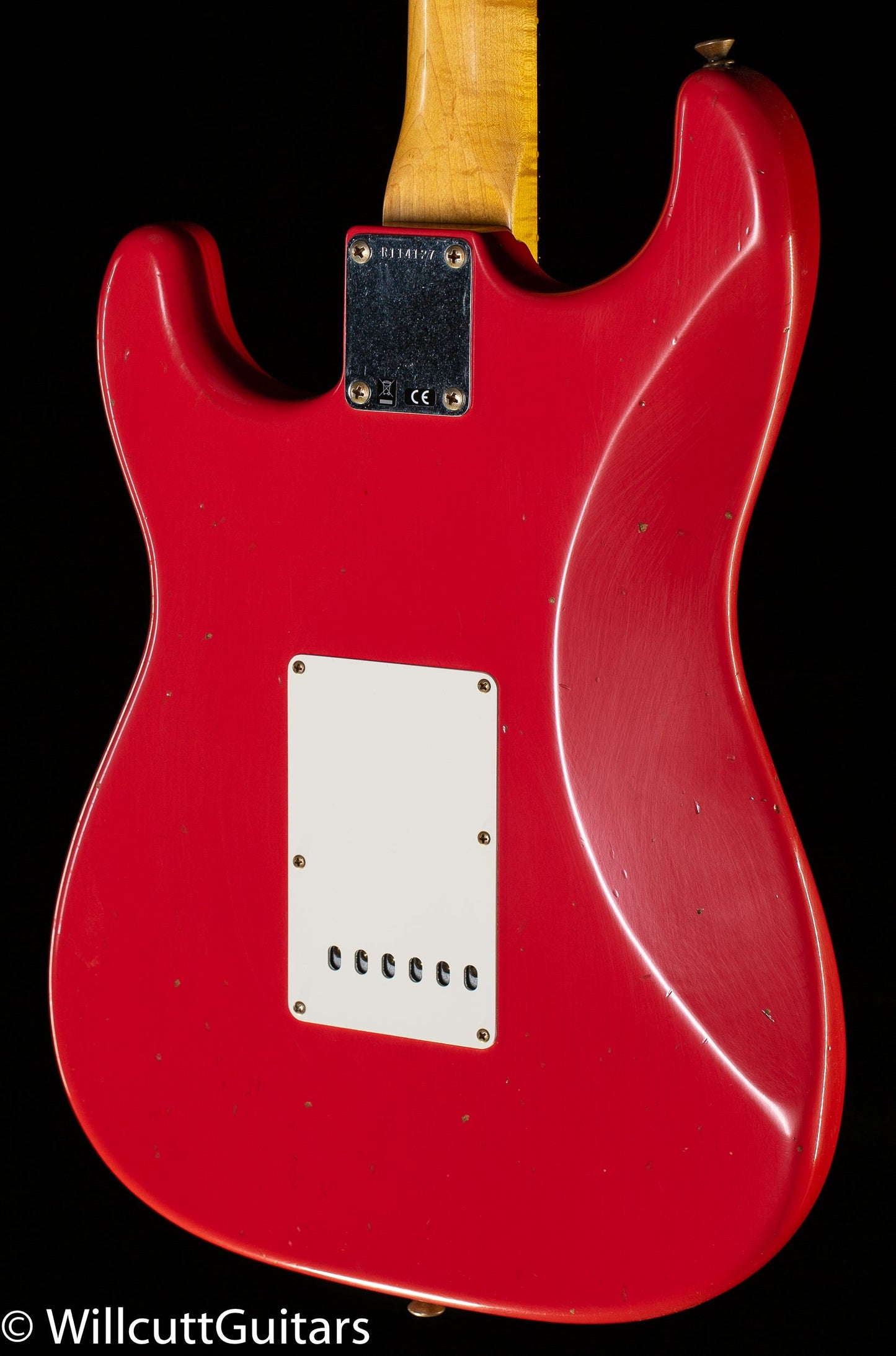 Fender Custom Shop Willcutt True '62 Stratocaster Journeyman Relic Fiesta Red 60s Oval C