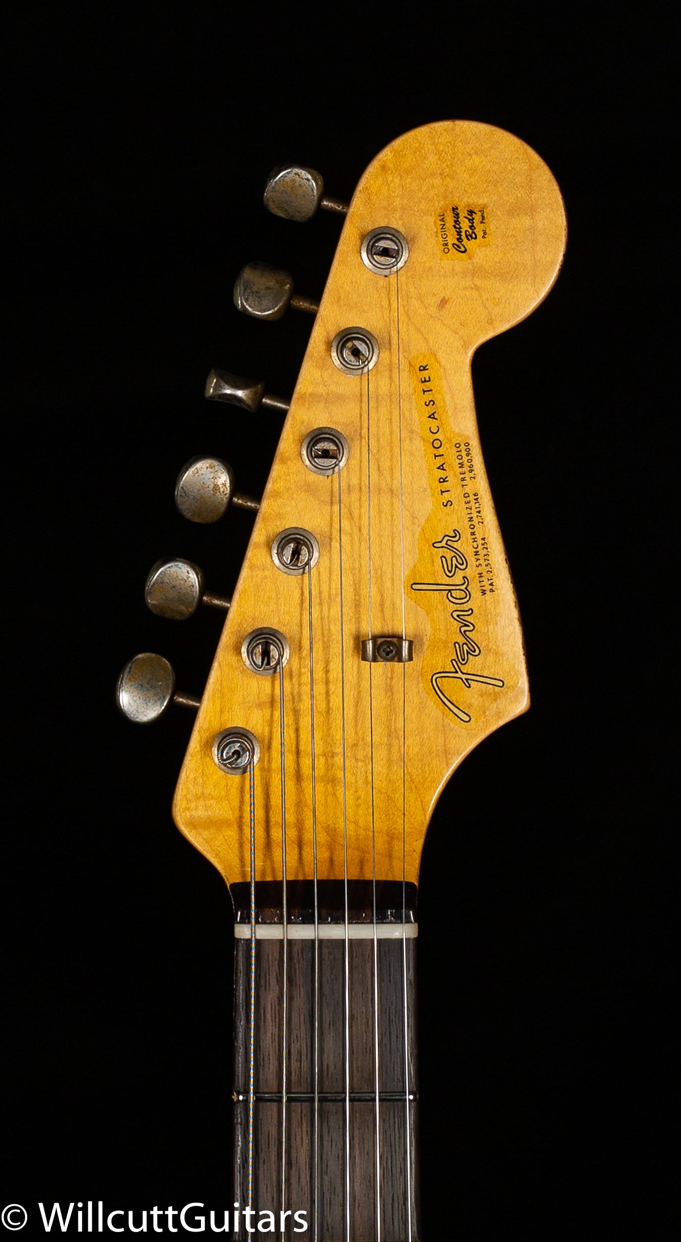 Fender Custom Shop Willcutt True '62 Stratocaster Journeyman Relic Fiesta Red 60s Oval C