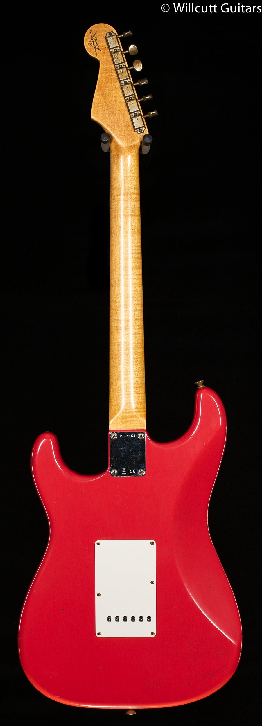 Fender Custom Shop Willcutt True '62 Stratocaster Journeyman Relic Fiesta Red 60s Oval C