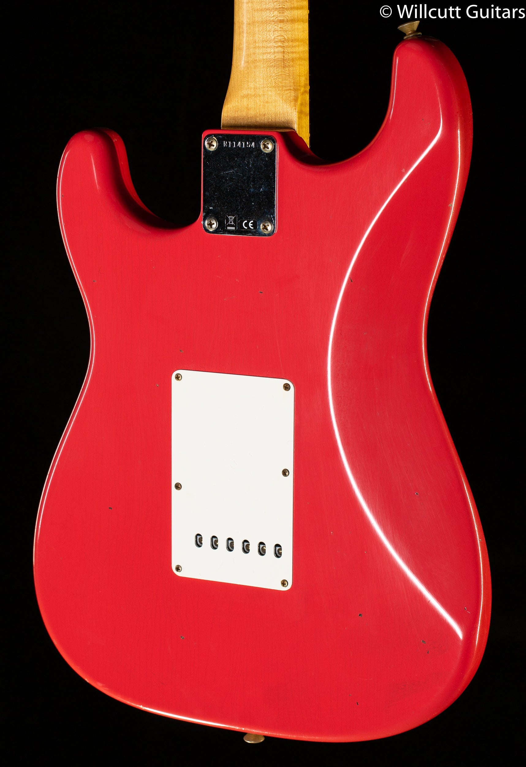 Fender Custom Shop Willcutt True '62 Stratocaster Journeyman Relic Fiesta Red 60s Oval C