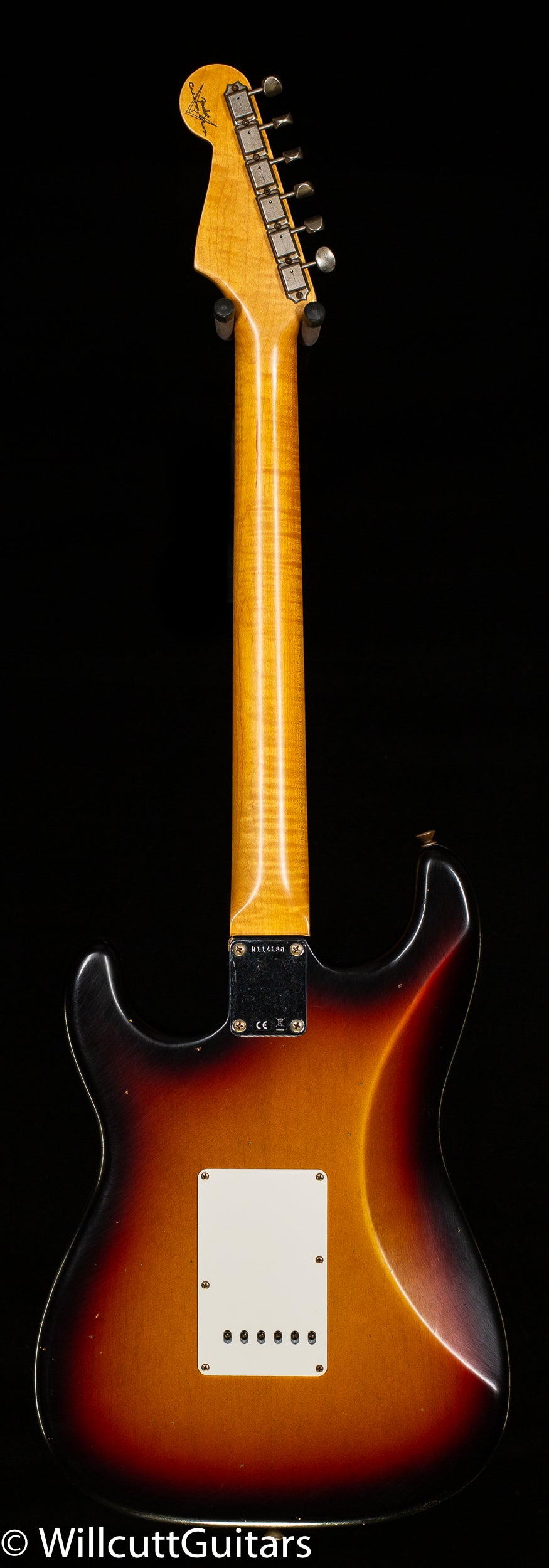 Fender Custom Shop Willcutt True '62 Stratocaster Journeyman Relic 3-Tone Sunburst Large C