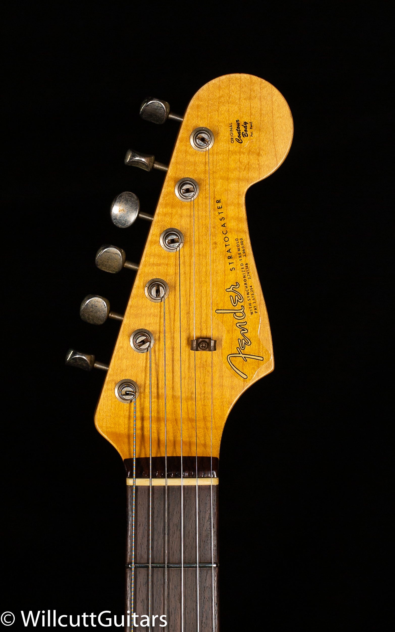 Fender Custom Shop Willcutt True '62 Stratocaster Black '59 C