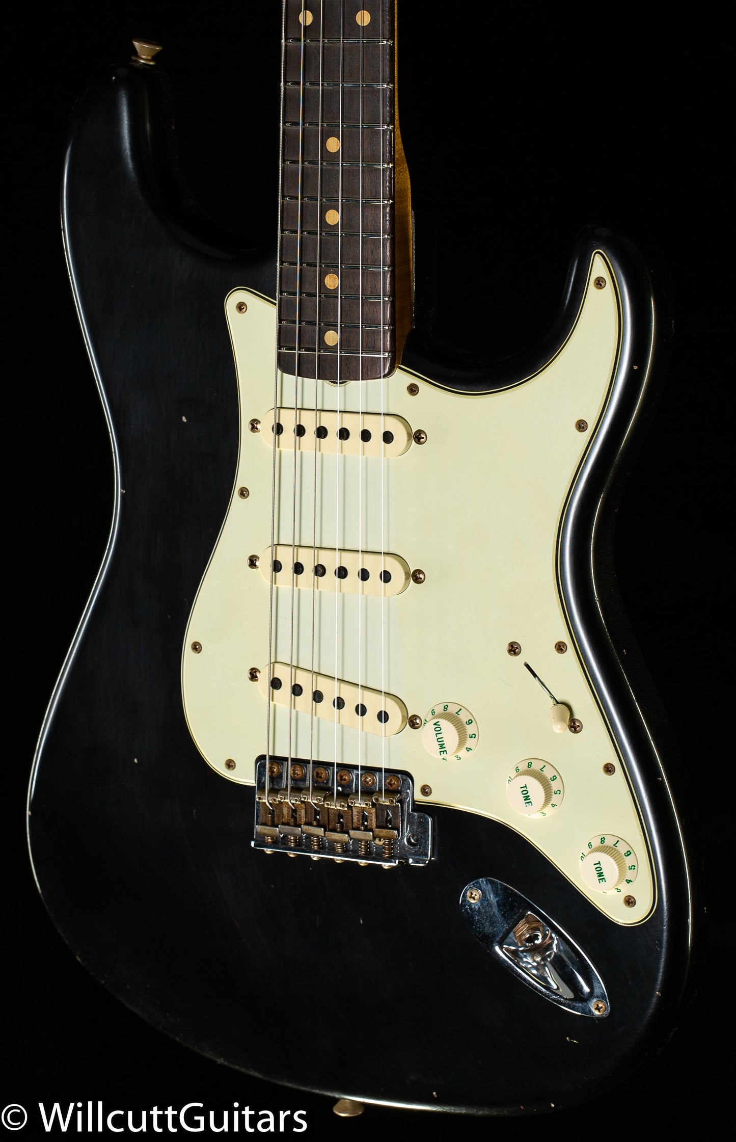 Fender Custom Shop Willcutt True '62 Stratocaster Black '59 C