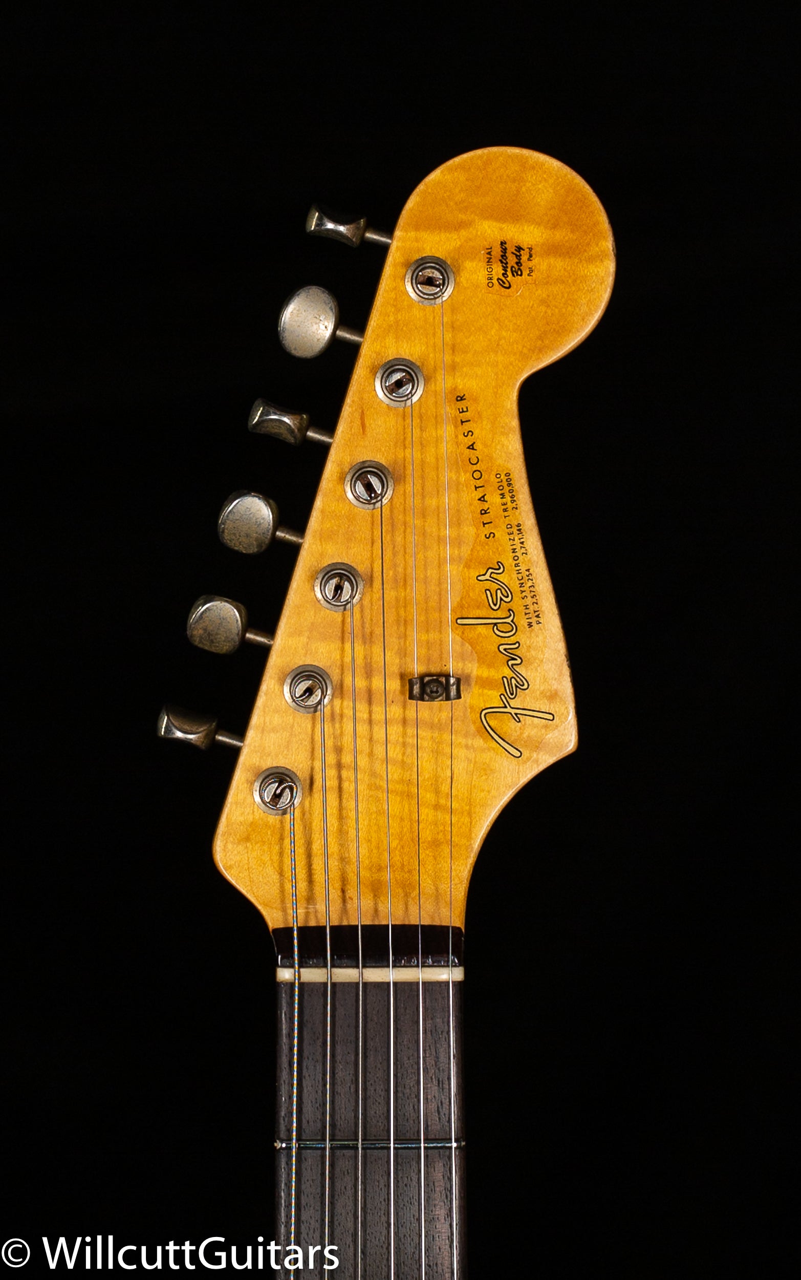 Fender Custom Shop Willcutt True '62 Stratocaster Black '59 C