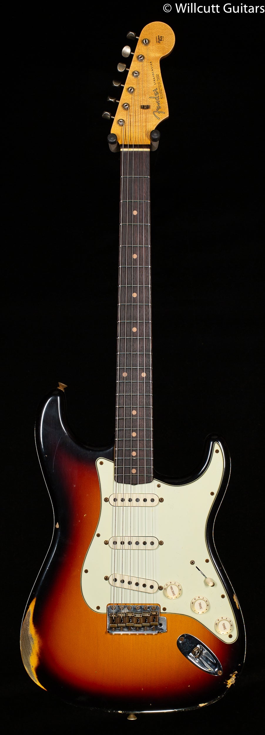 Fender Custom Shop "The 63" 1963 Stratocaster Relic 3-Color Sunburst 60C