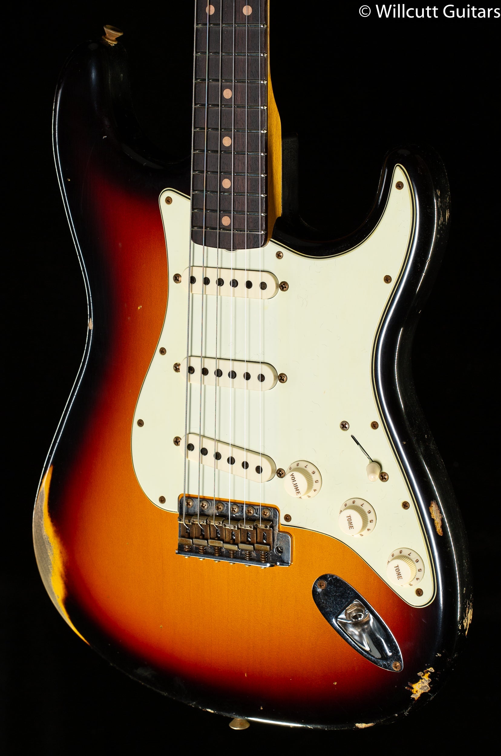 Fender Custom Shop "The 63" 1963 Stratocaster Relic 3-Color Sunburst 60C