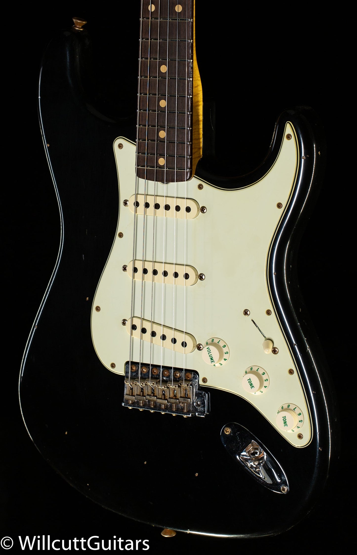 Fender Custom Shop Willcutt True '62 Stratocaster Journeyman Relic Black 59 C