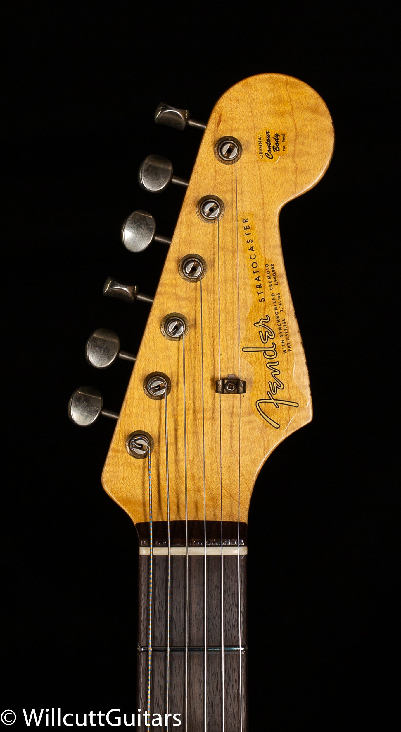 Fender Custom Shop Willcutt True '62 Stratocaster Journeyman Relic Black 59 C