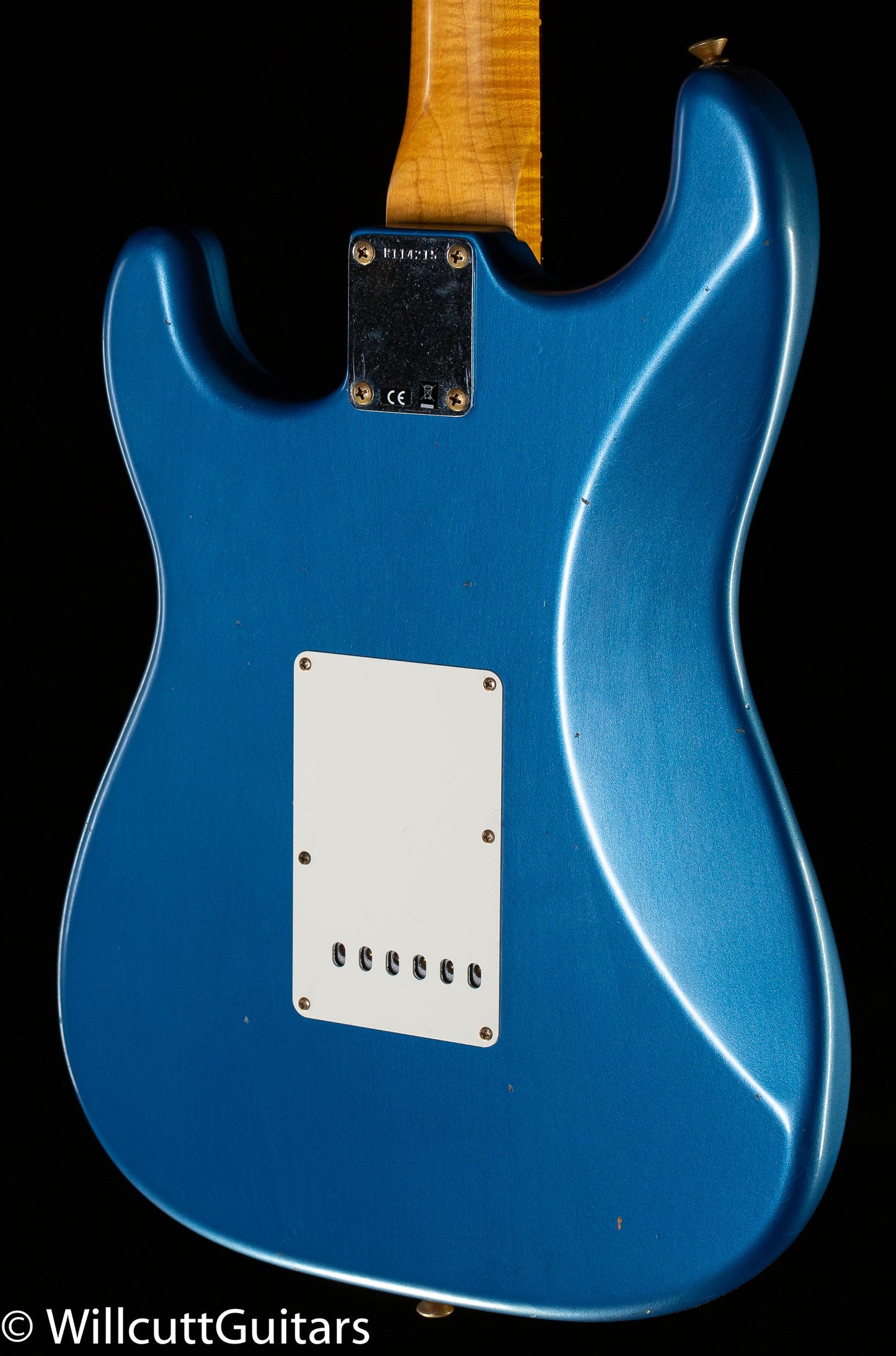 Fender Custom Shop Willcutt True '62 Stratocaster Journeyman Relic Lake Placid Blue 60s Oval C