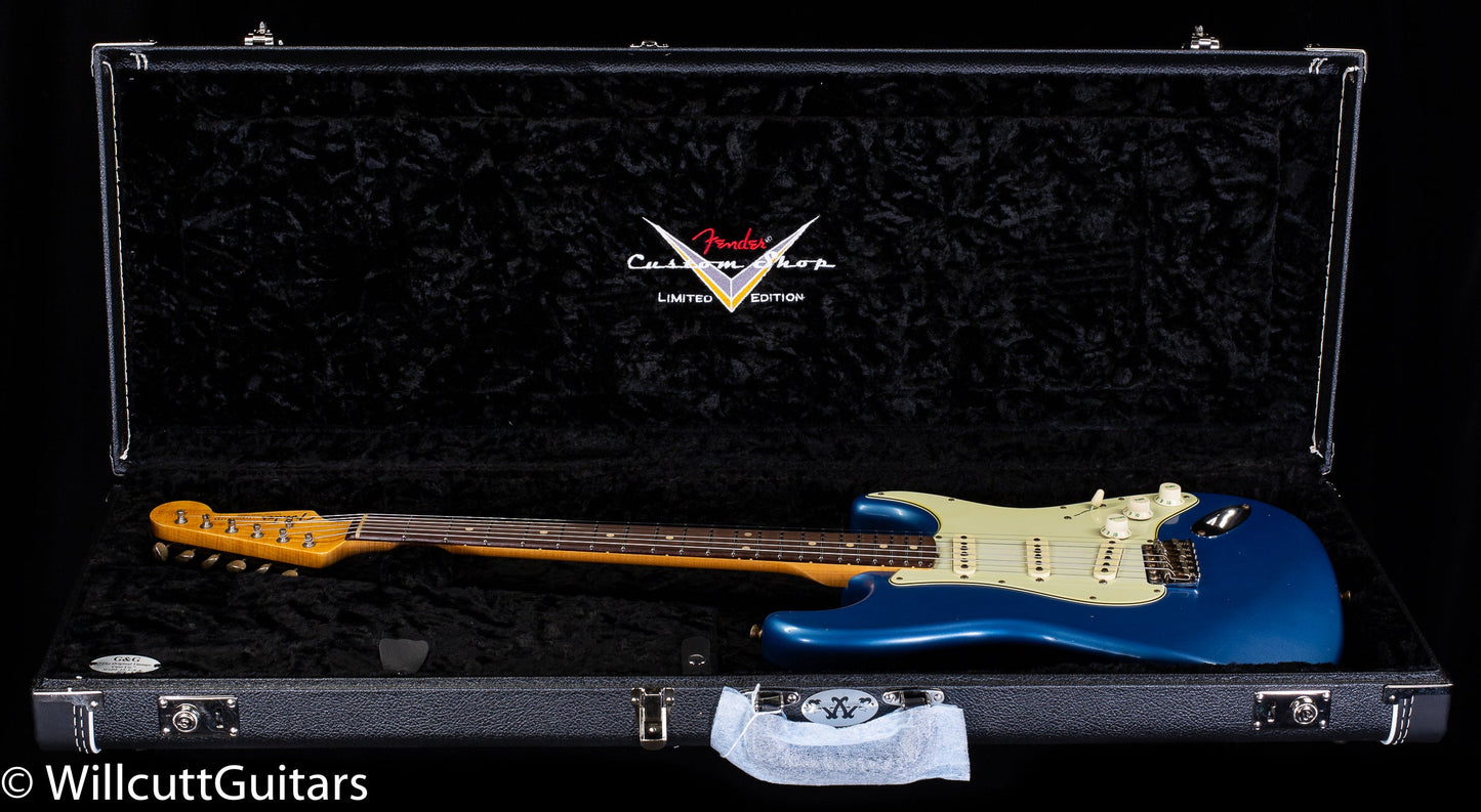 Fender Custom Shop Willcutt True '62 Stratocaster Journeyman Relic Lake Placid Blue 60s Oval C
