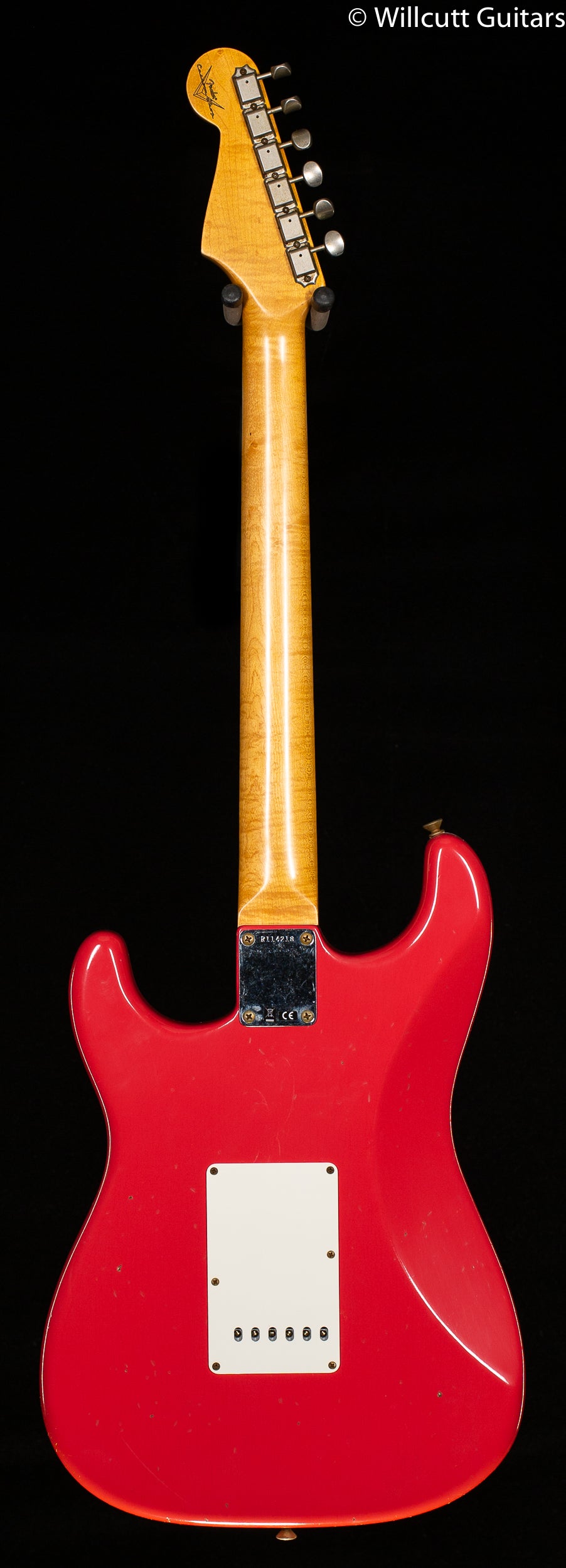 Fender Custom Shop Willcutt True '62 Stratocaster Journeyman Relic Fiesta Red 60s Oval C