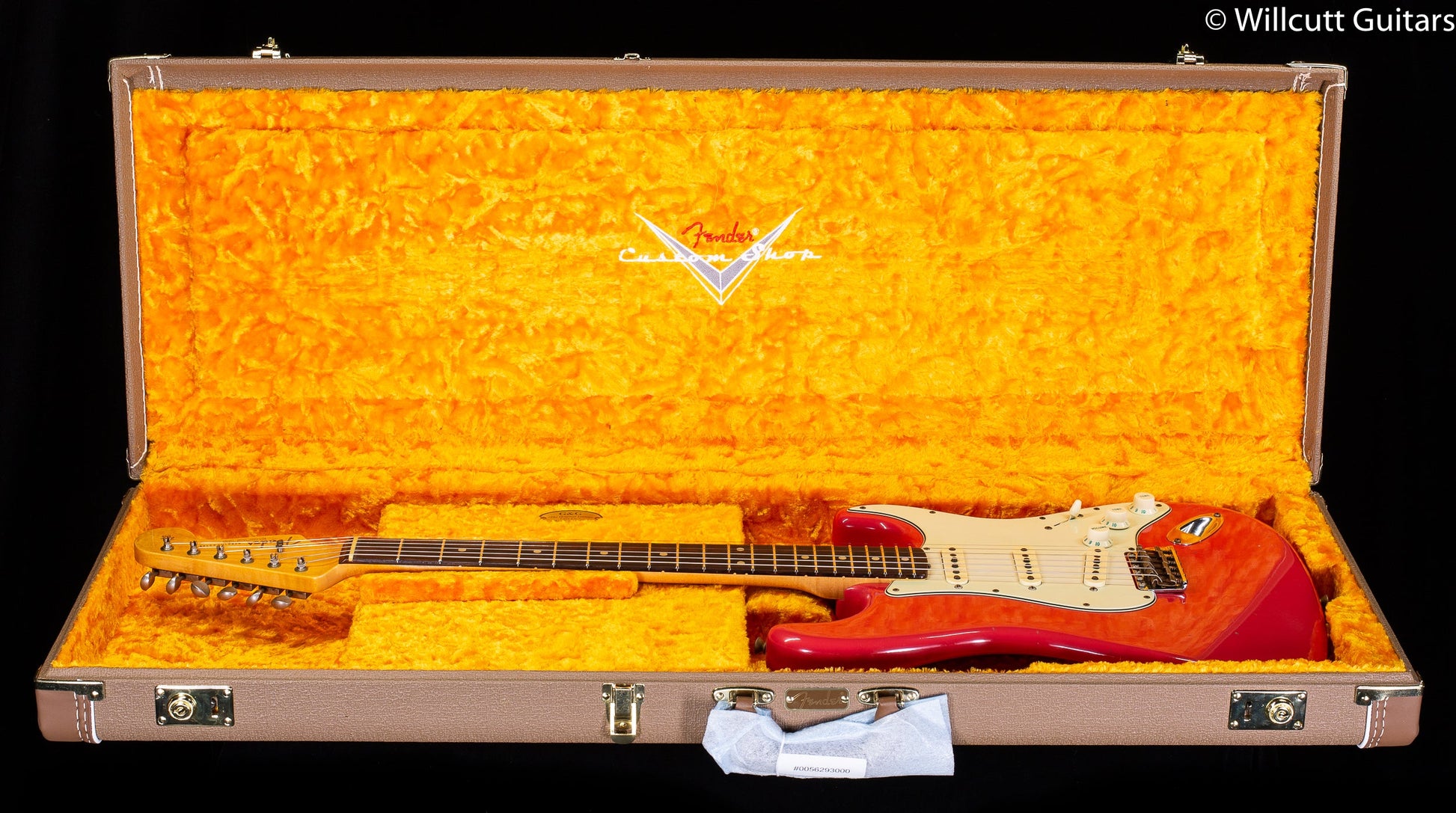 Fender Custom Shop Willcutt True '62 Stratocaster Journeyman Relic Fiesta Red 60s Oval C