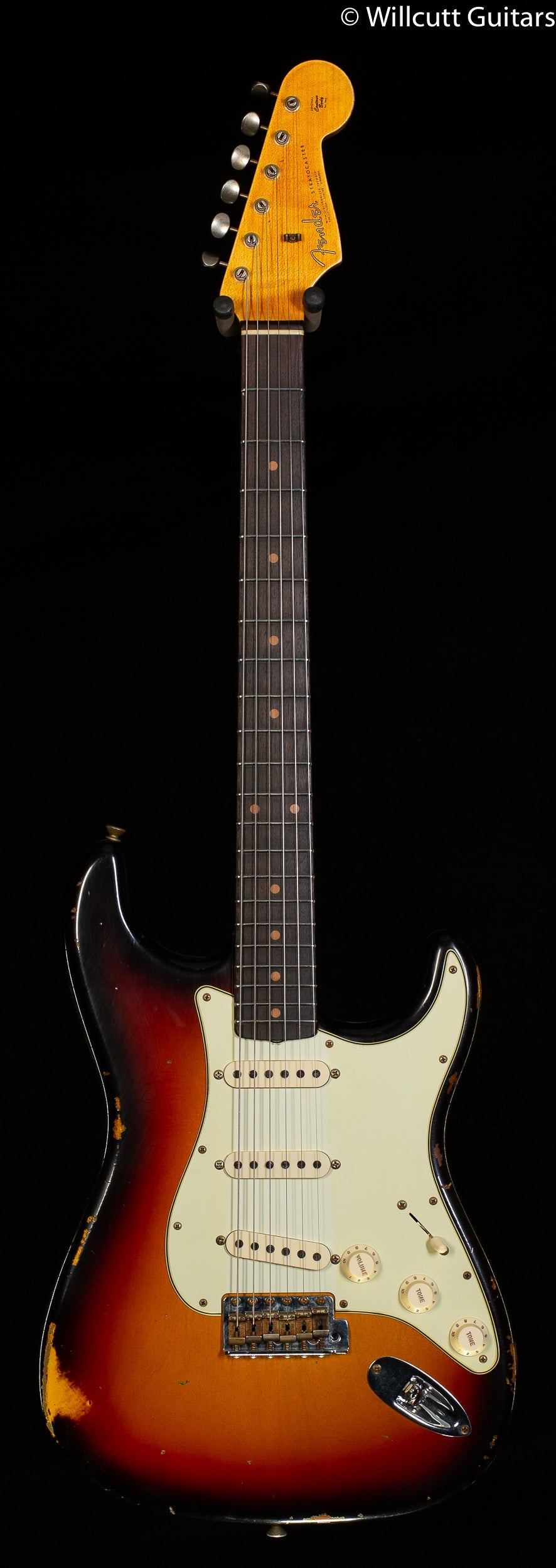 Fender Custom Shop "The 63" 1963 Stratocaster Relic 3-Color Sunburst 60C