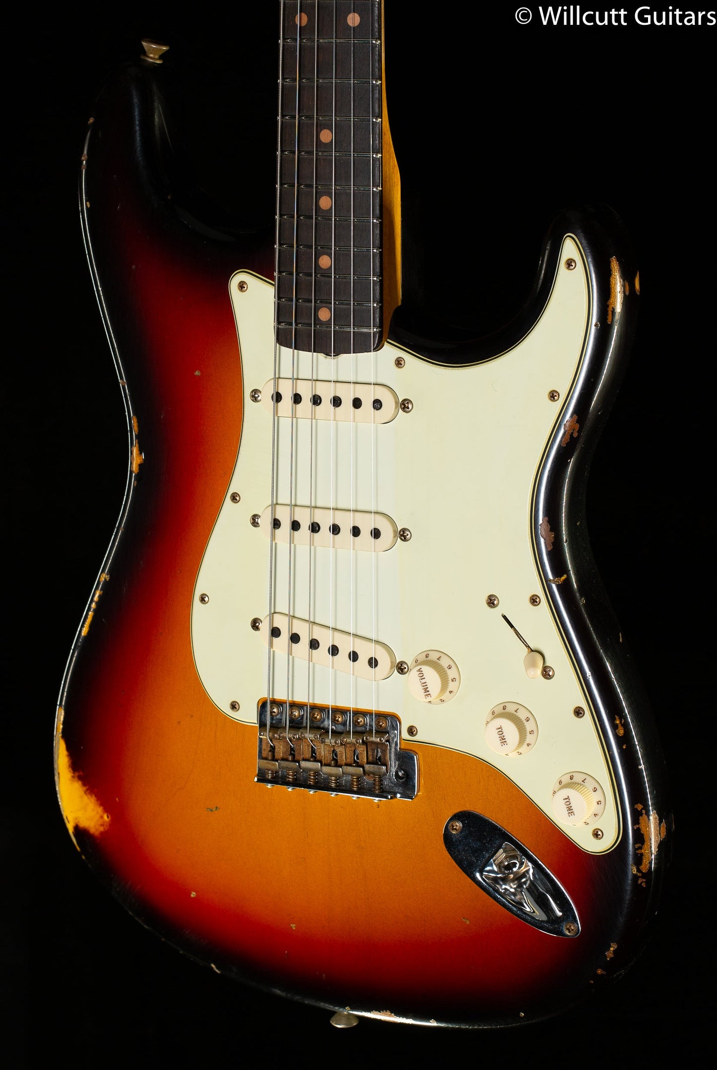 Fender Custom Shop "The 63" 1963 Stratocaster Relic 3-Color Sunburst 60C