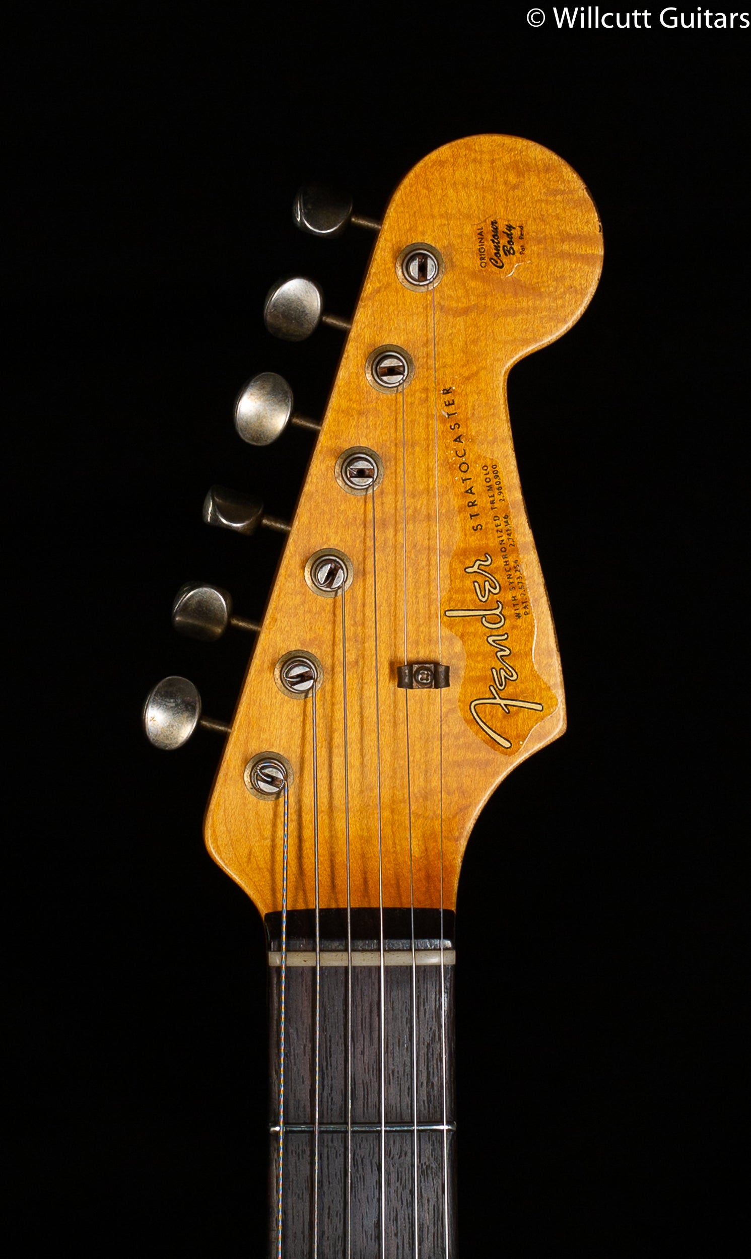 Fender Custom Shop Willcutt True '62 Stratocaster Journeyman Relic Olympic White Large C