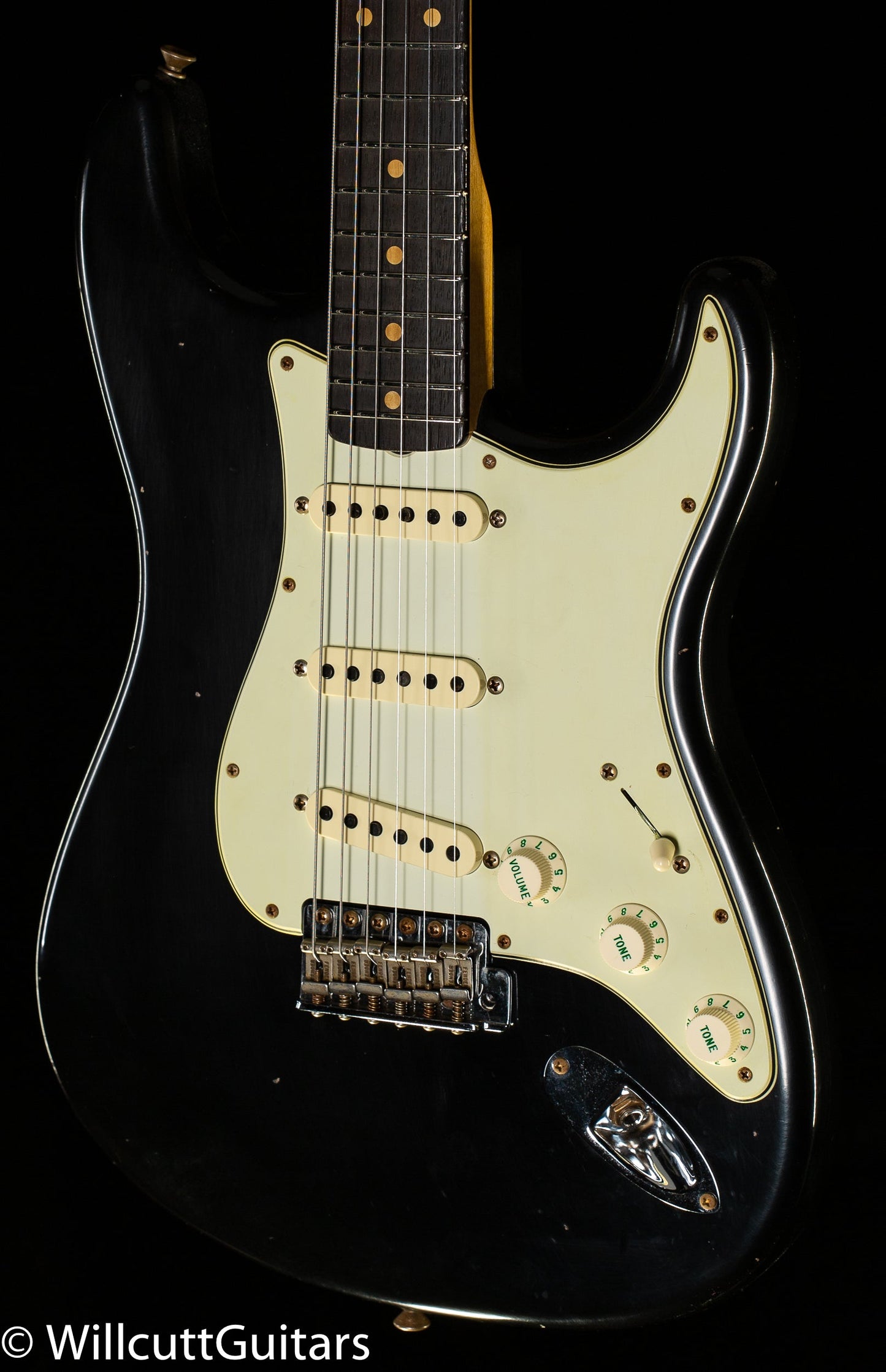 Fender Custom Shop Willcutt True '62 Stratocaster Journeyman Relic Black 59 C
