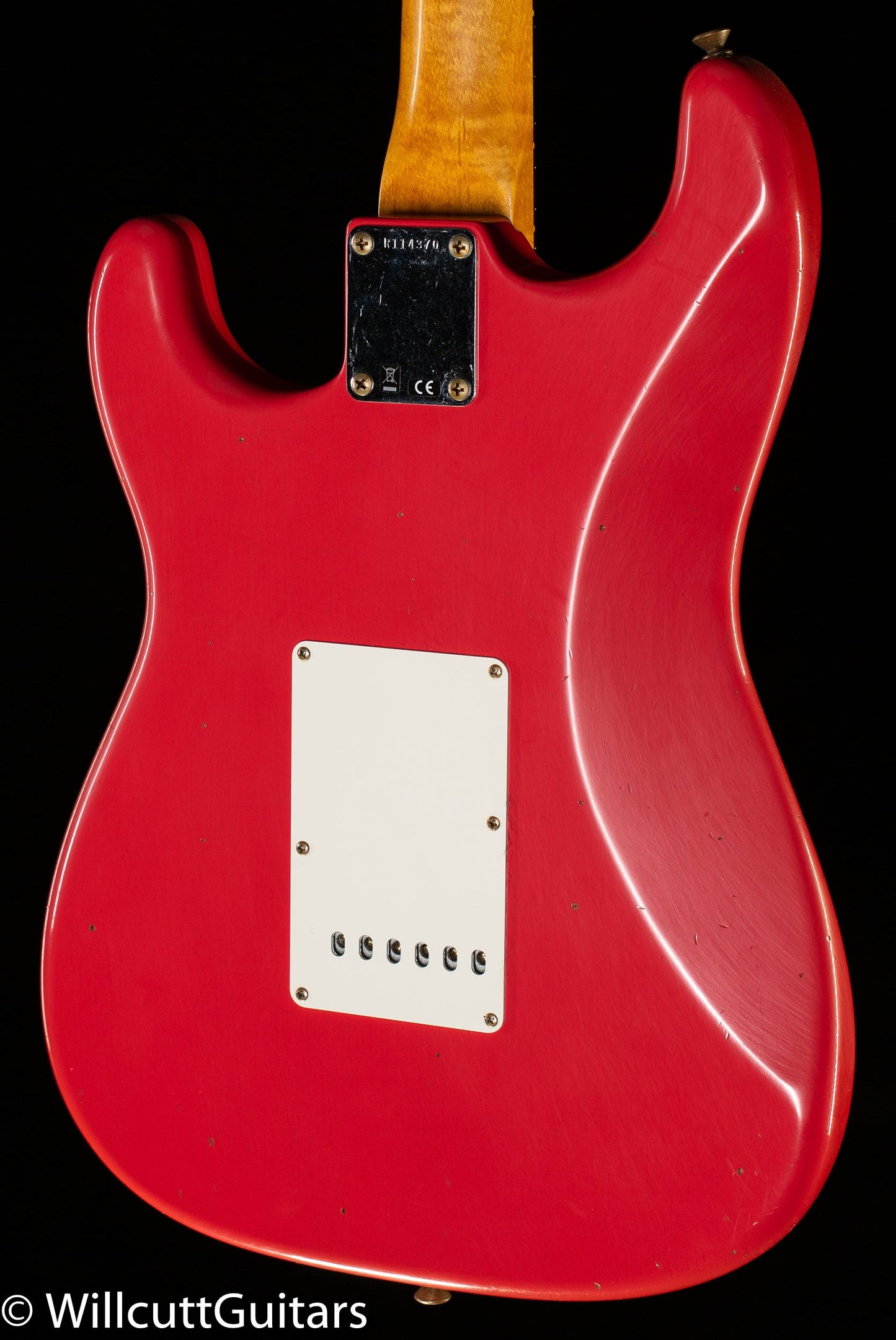 Fender Custom Shop Willcutt True '62 Stratocaster Journeyman Relic Fiesta Red Josephina Handwound 57 Soft V