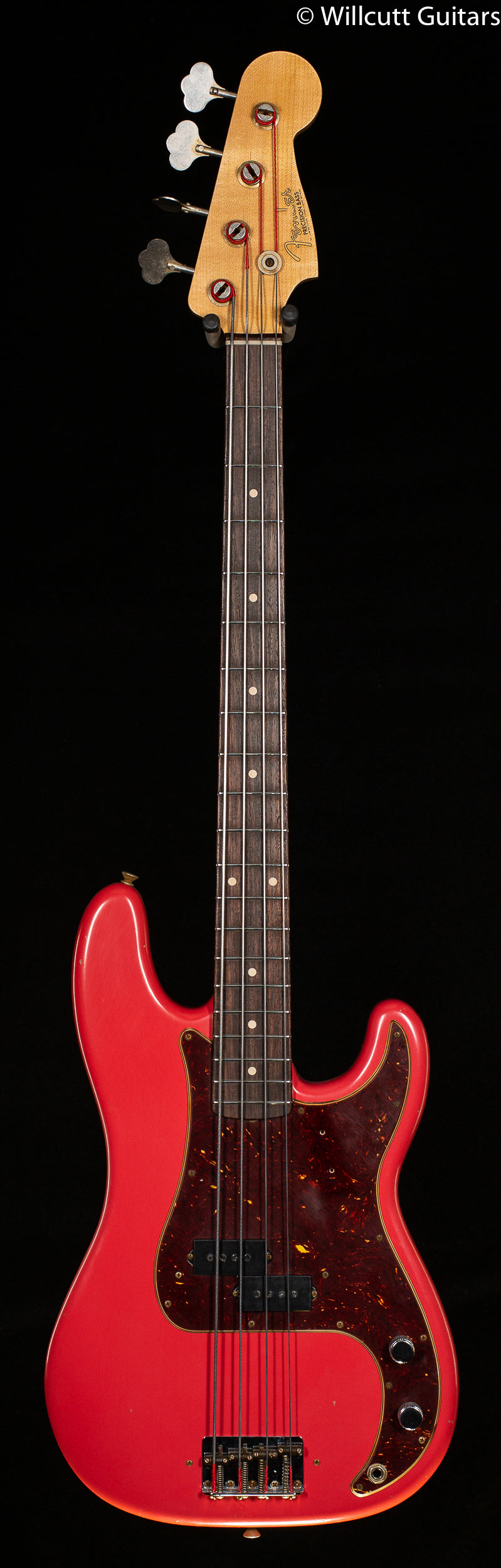 Fender Custom Shop Pino Palladino Signature Precision Bass Fiesta Red over Desert Sand