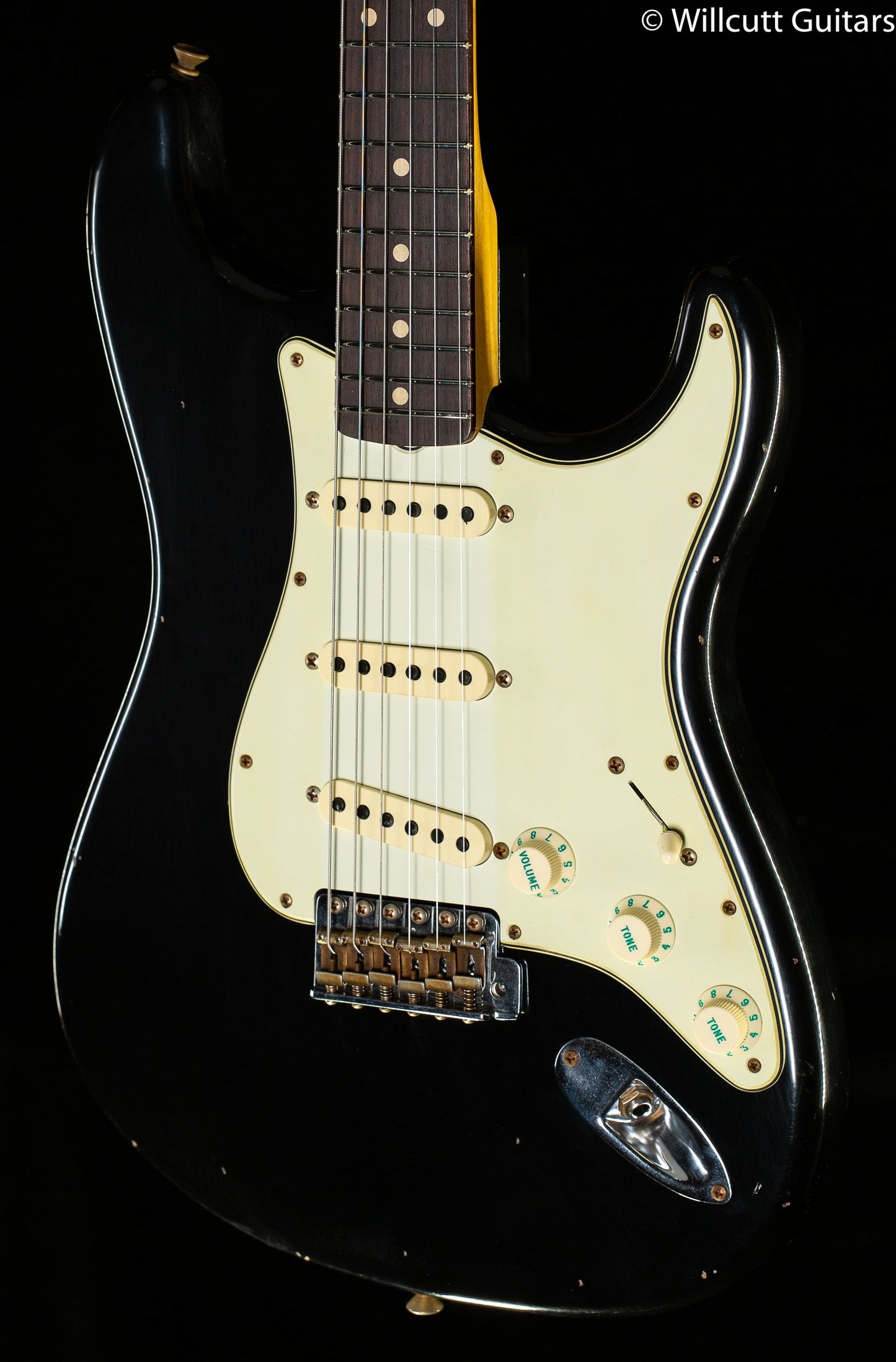 Fender Custom Shop Willcutt True '62 Stratocaster Journeyman Relic Black 57 V