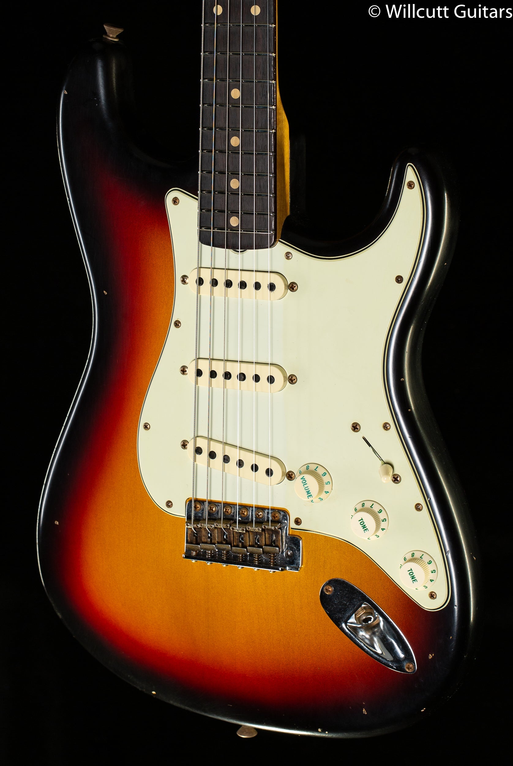 Fender Custom Shop Willcutt True '62 Stratocaster Journeyman Relic 3-Color Sunburst Large C