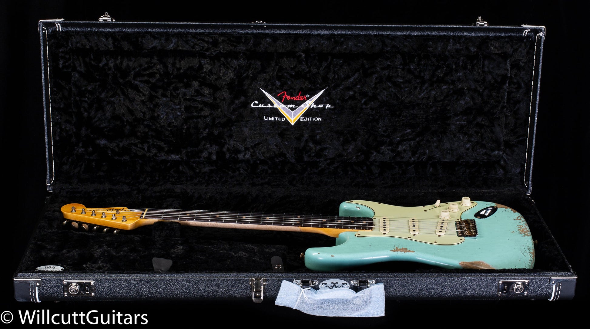 Fender Custom Shop "The 63" 1963 Stratocaster Relic Surf Green LG C
